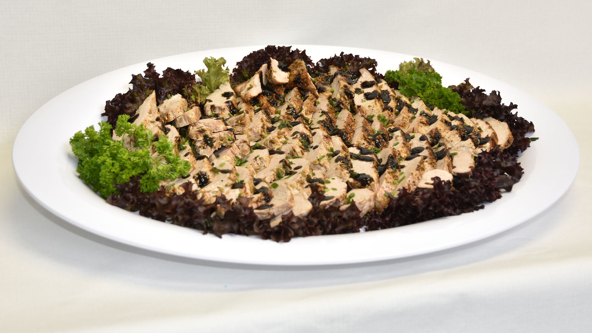 Mariniertes Schweinefilet