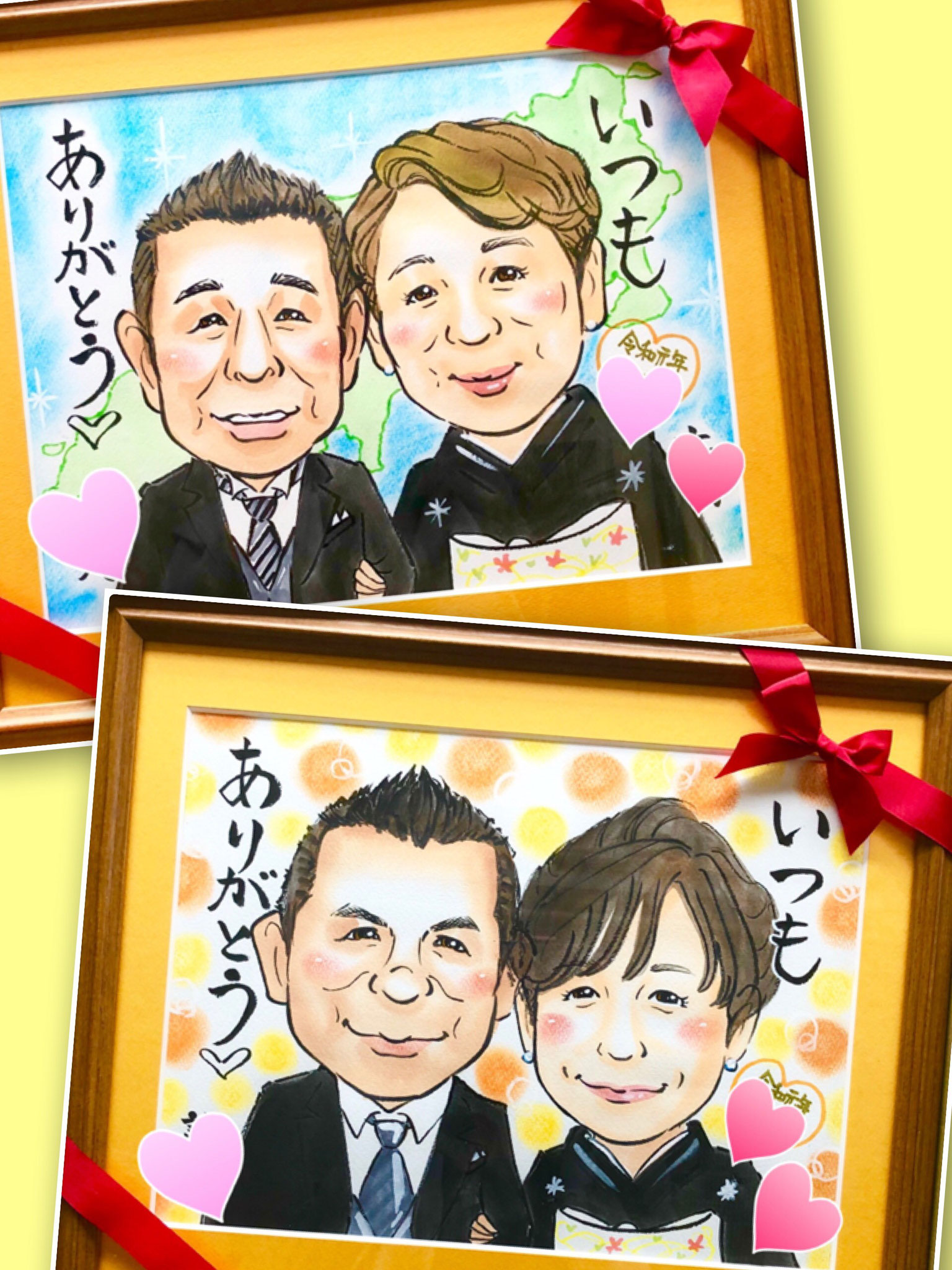手描きのかわいい似顔絵制作 - オリオンプラス 手描きのかわいい似顔絵制作 - オリオンプラス