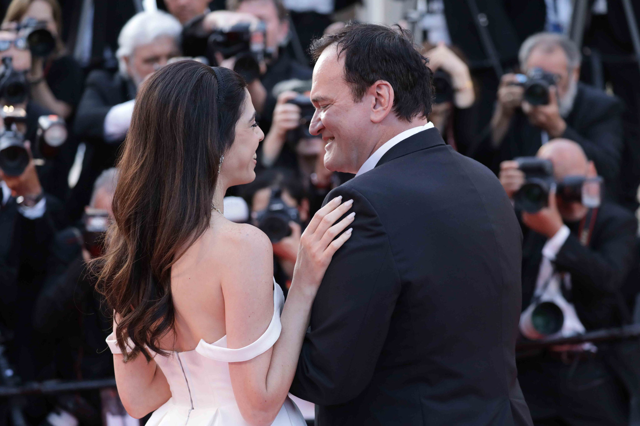 Quentin Tarantino and Daniella Pick.