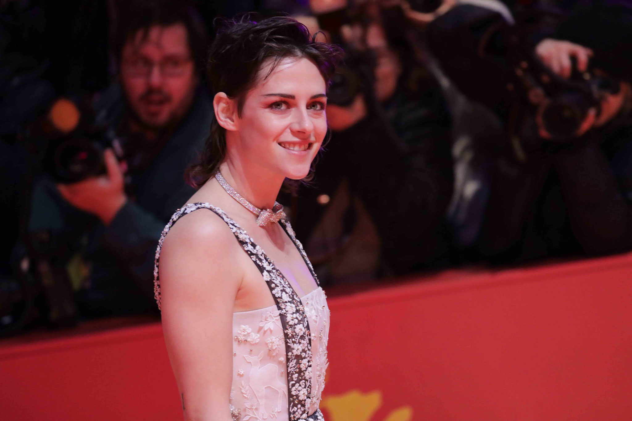 President of the International Jury Kristen Stewart at the premiere "She Came to Me".