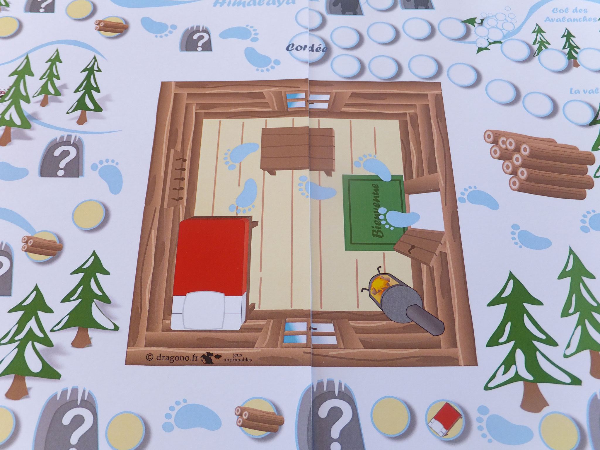 jeu de societe avec le yeti l abominable homme des neiges dragono fr