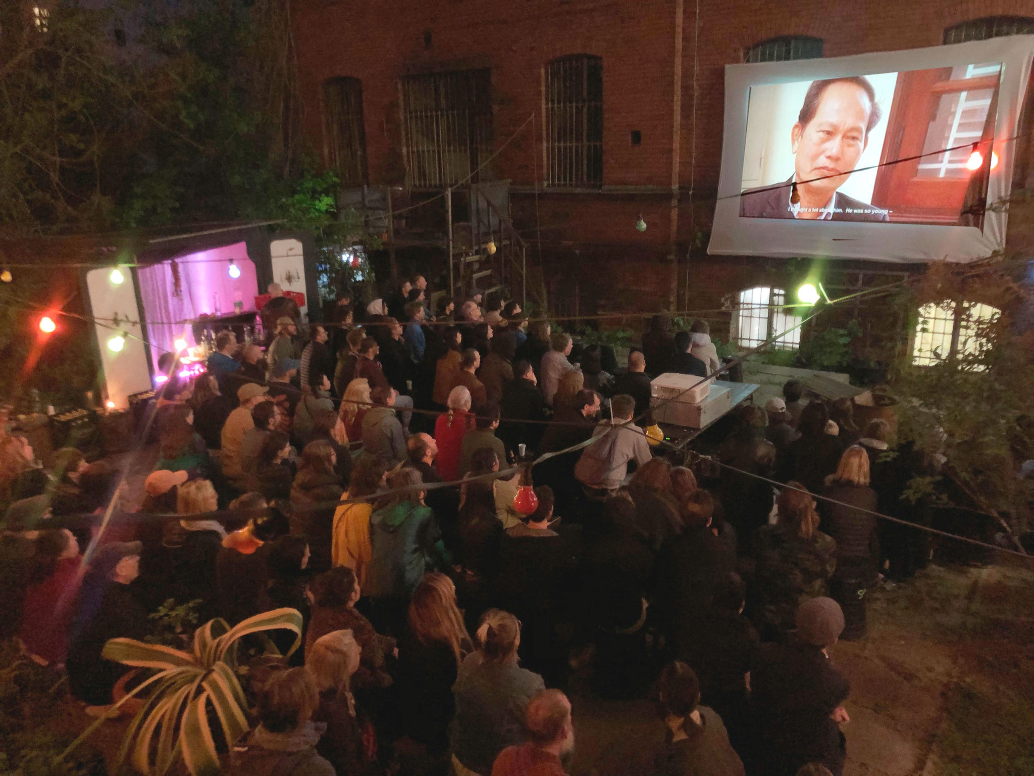 Screening Lighter Than Orange, artspring Berlin, 2022