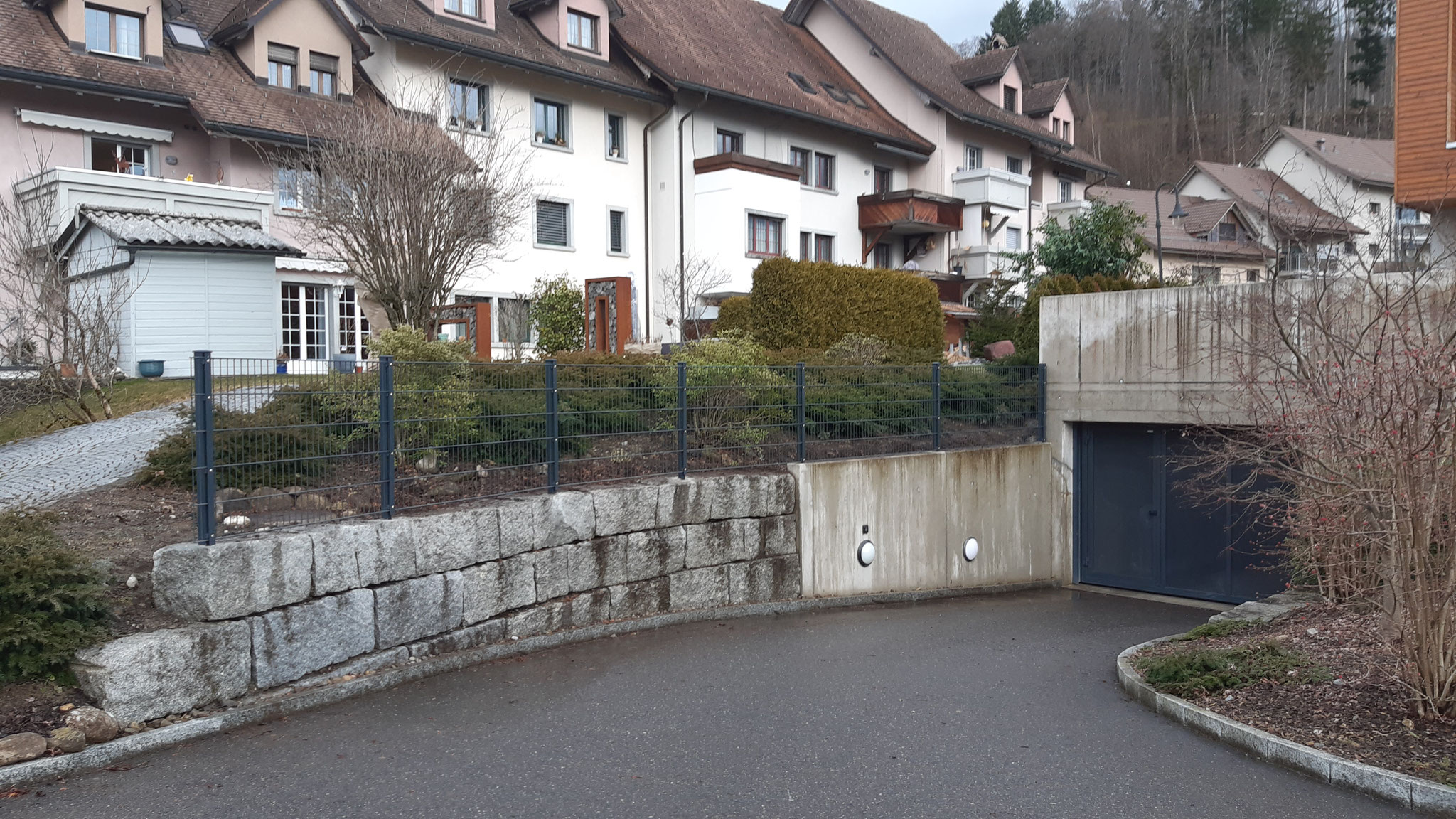 Absturzsicherung mit Doppelstabmatten