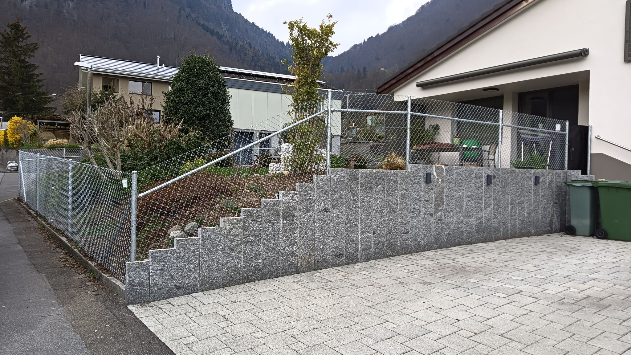 Diagonalgeflechtzaun verzinkt