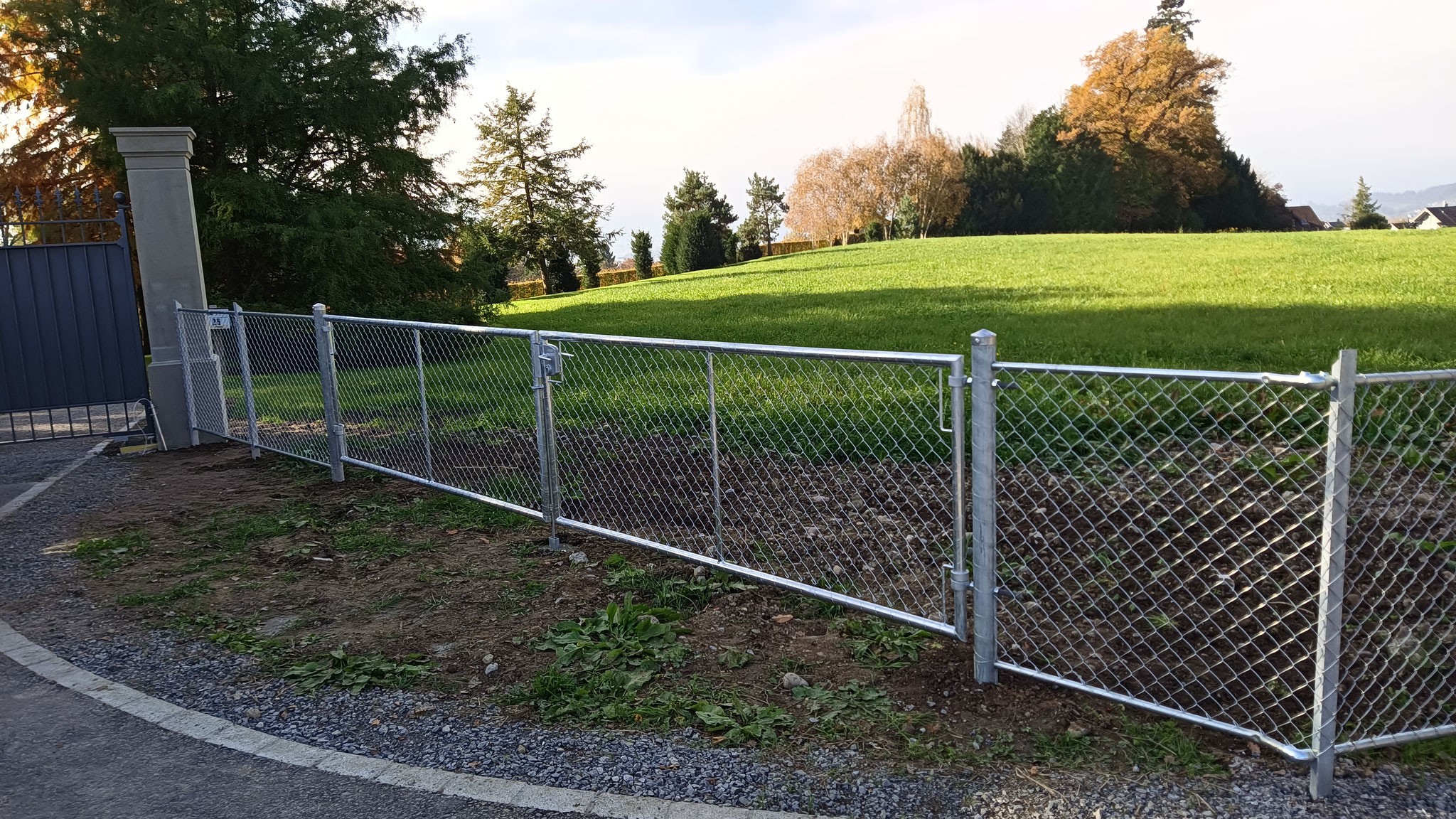 Doppelflügeltor verzinkt