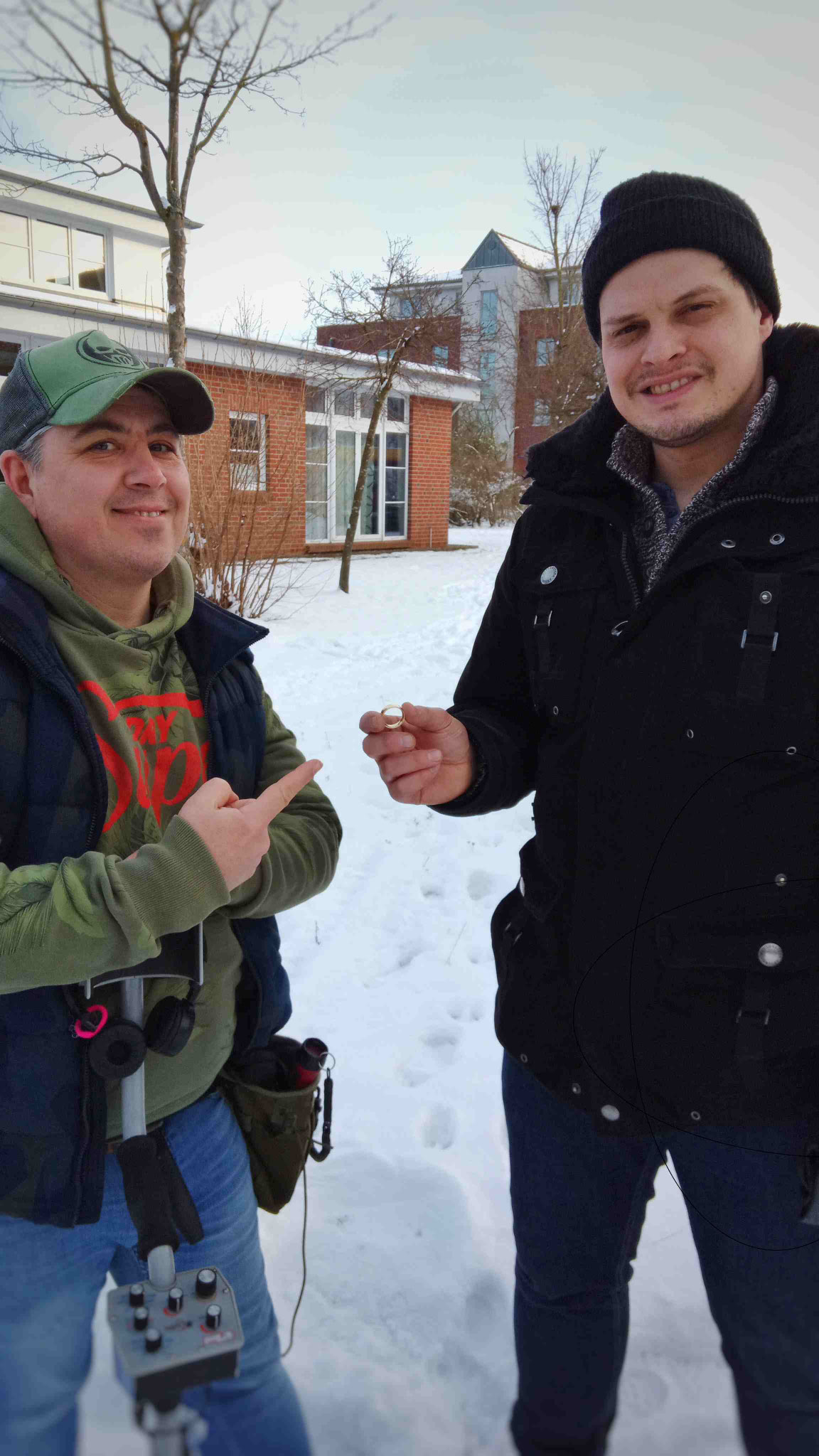 Ring im Winter verloren?