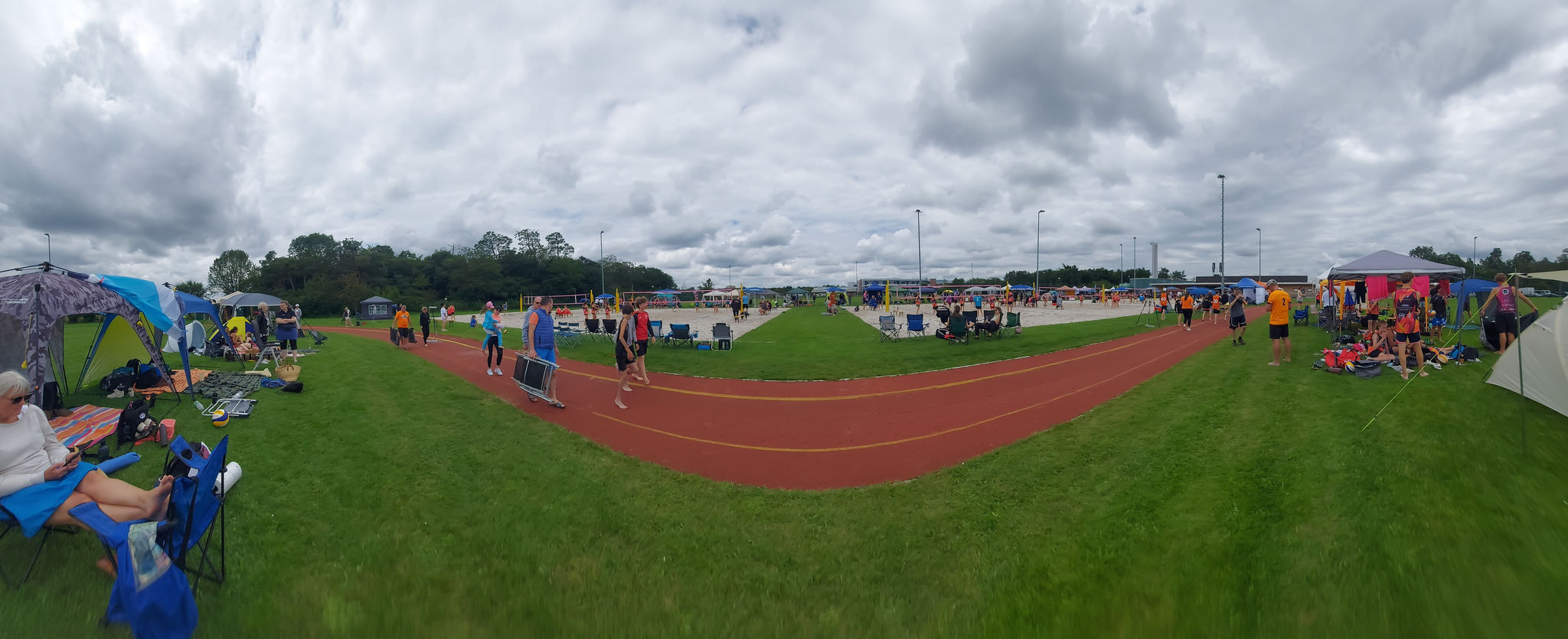 Panorama von der tollen Sportstätte in Lohhof