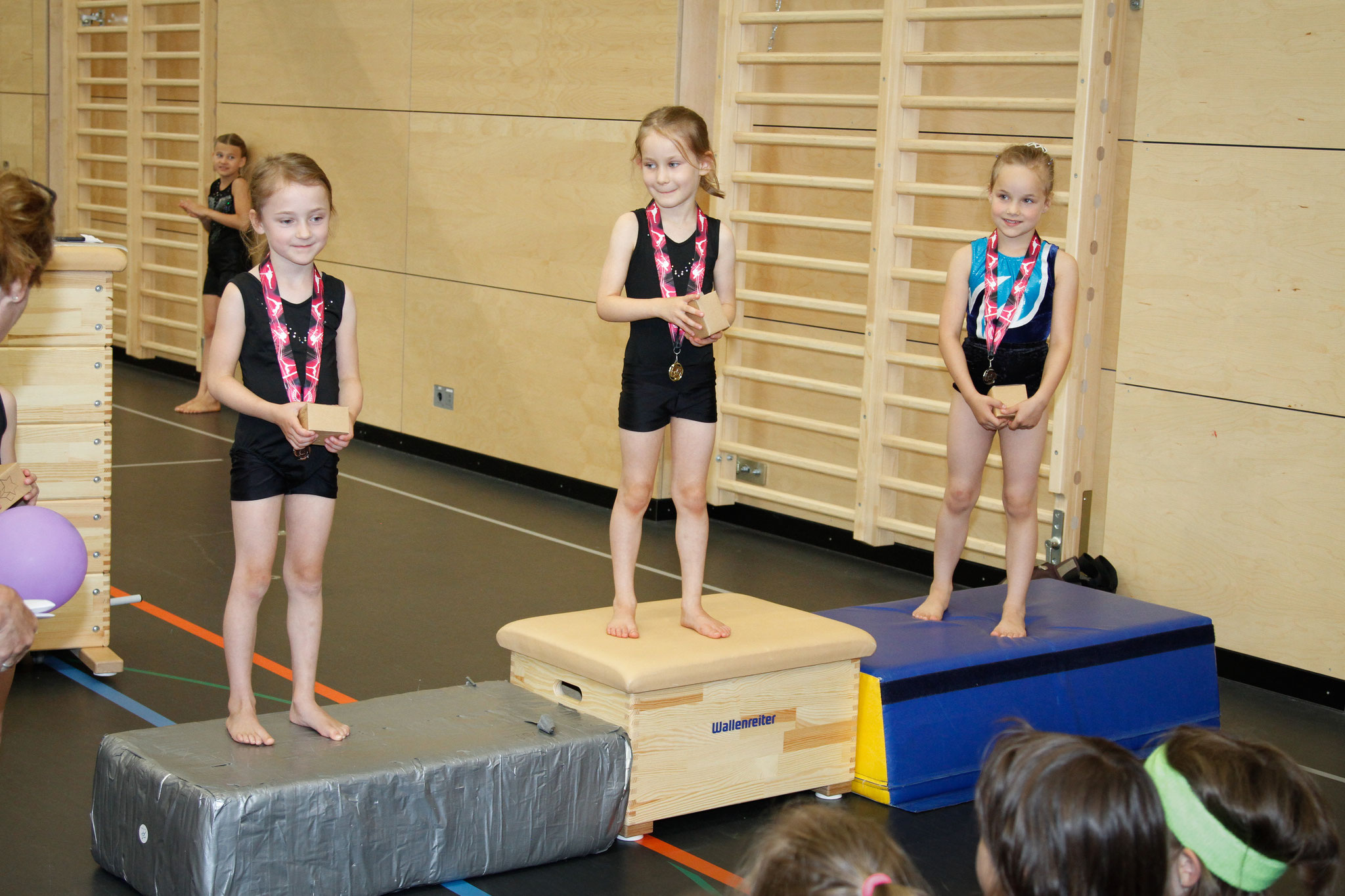 Sternchenpokal - v. l. Emma, Elise, Ida