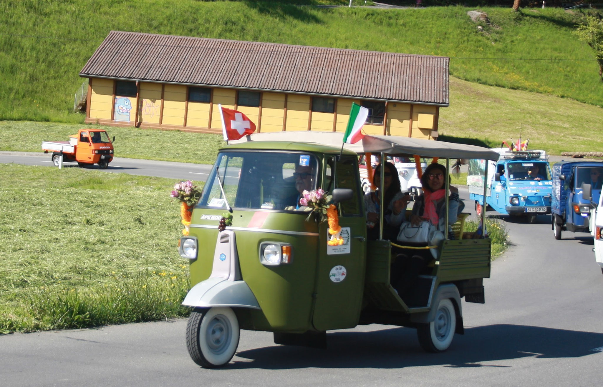 20 Jahre PPOW - Jubiläum 20 Jahre 3-Rad Piaggio Power - Ausfahrt