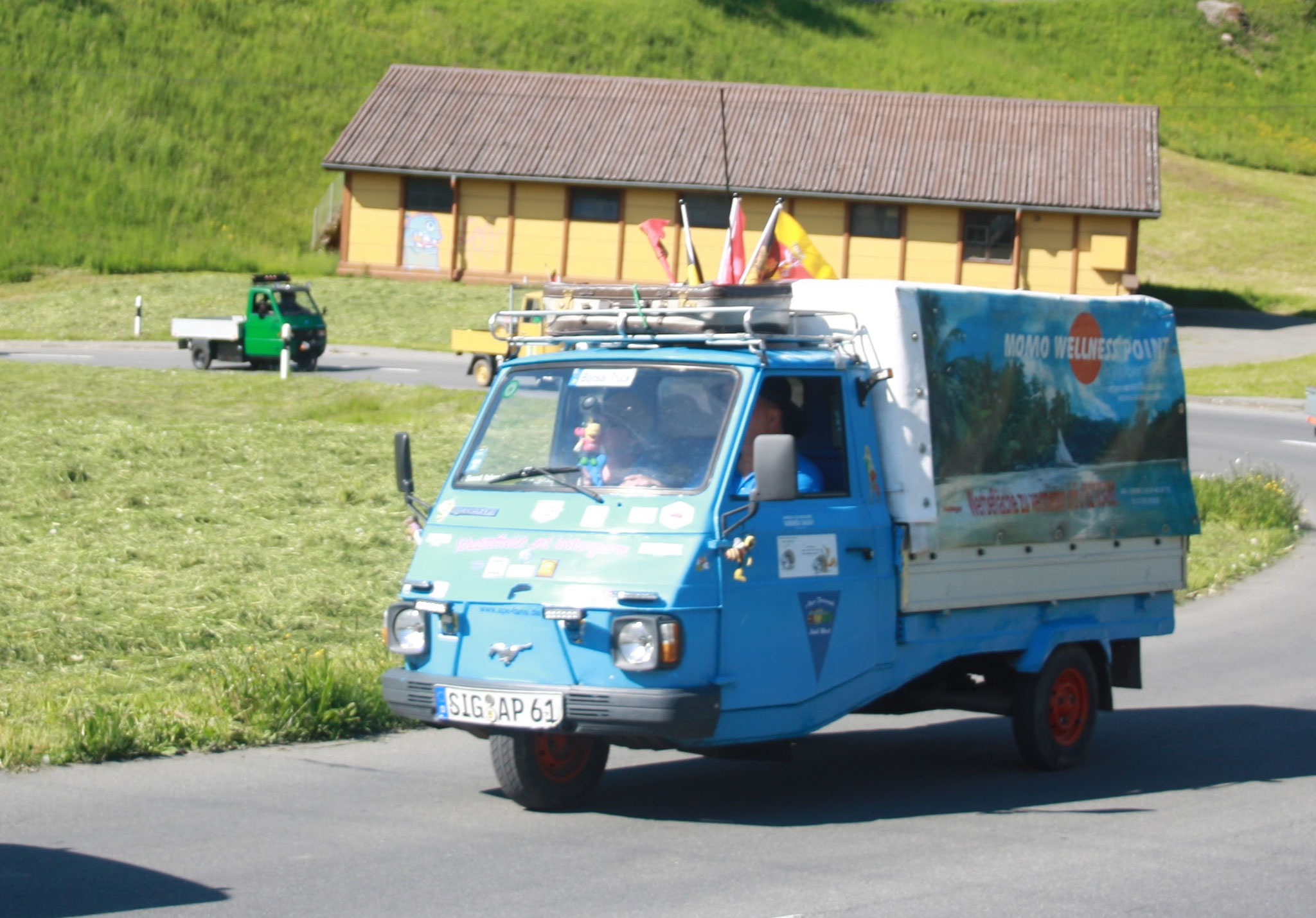 20 Jahre PPOW - Jubiläum 20 Jahre 3-Rad Piaggio Power - Ausfahrt