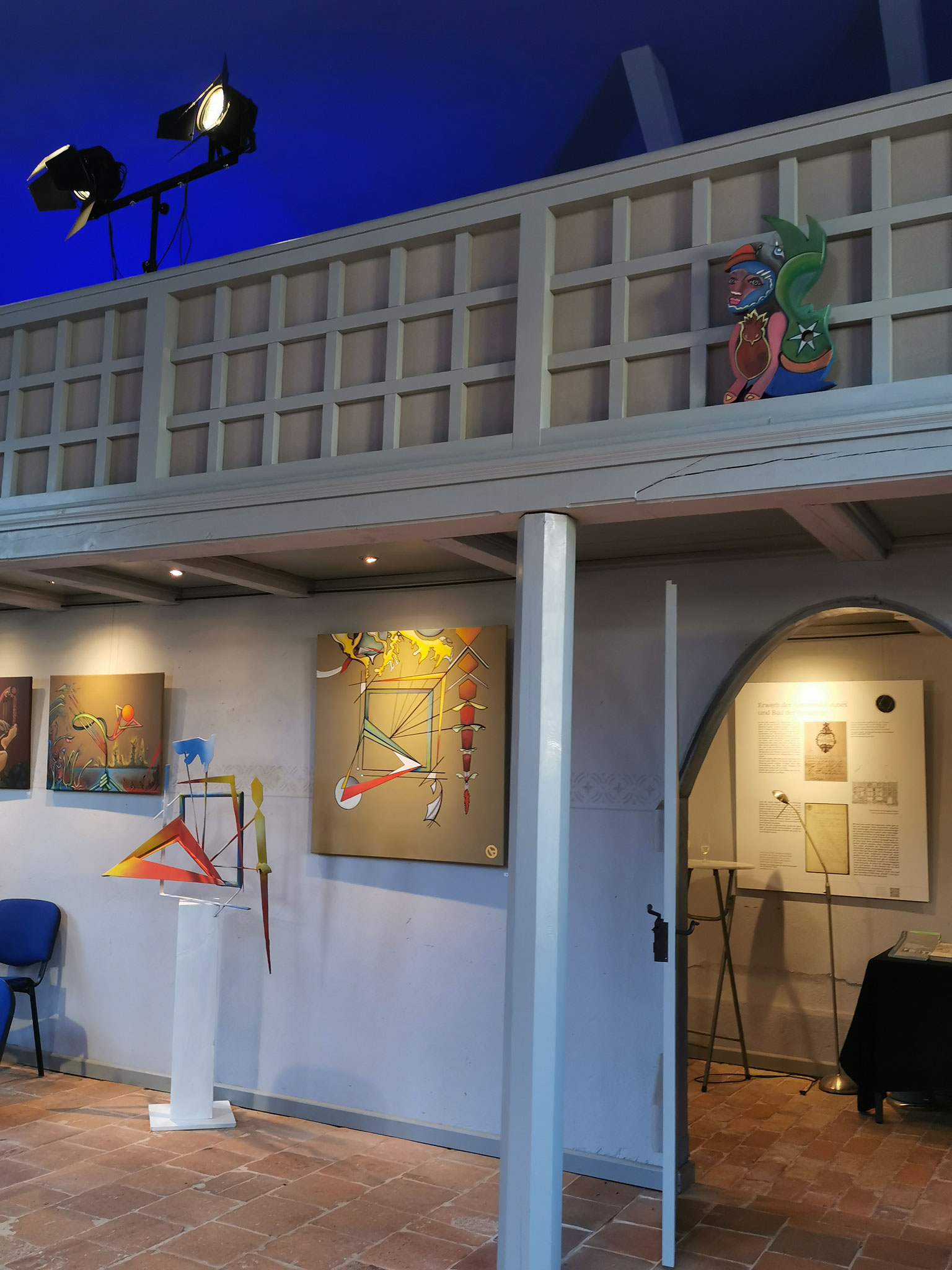 Vernissage zur Lichternacht Stavenhagen