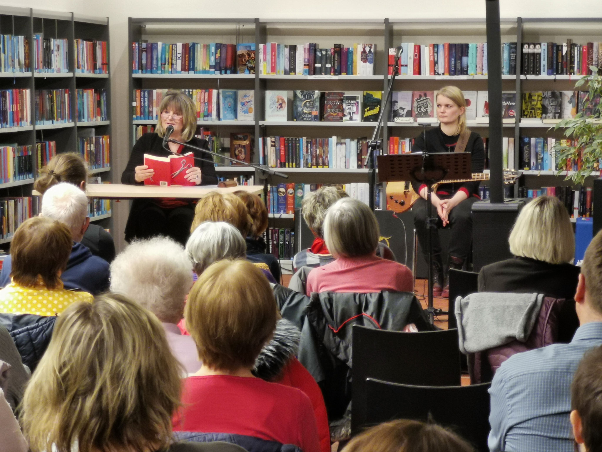  Lesung in der Bibliothek Damgarten Januar 2023