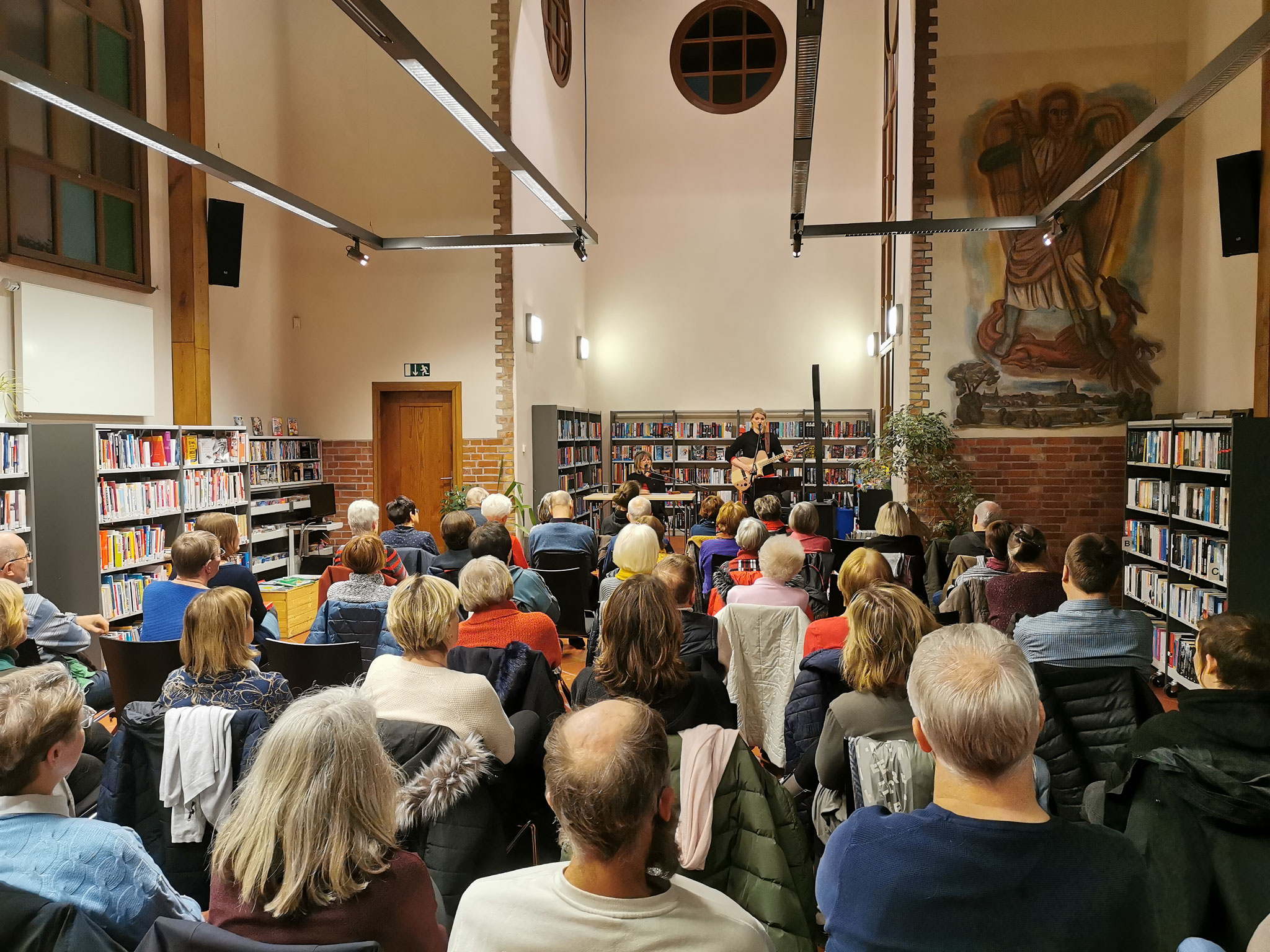 Lesung in der Bibliothek Damgarten Januar 2023