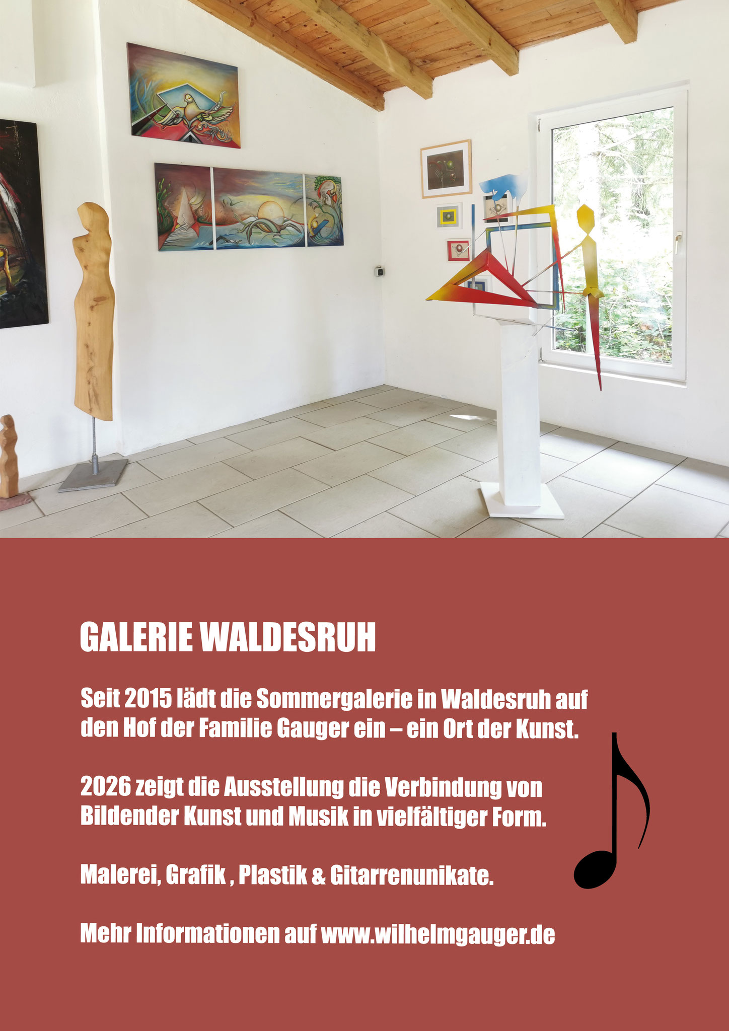 Inspiration Musik - Ausstellung Galerie Waldesruh MV