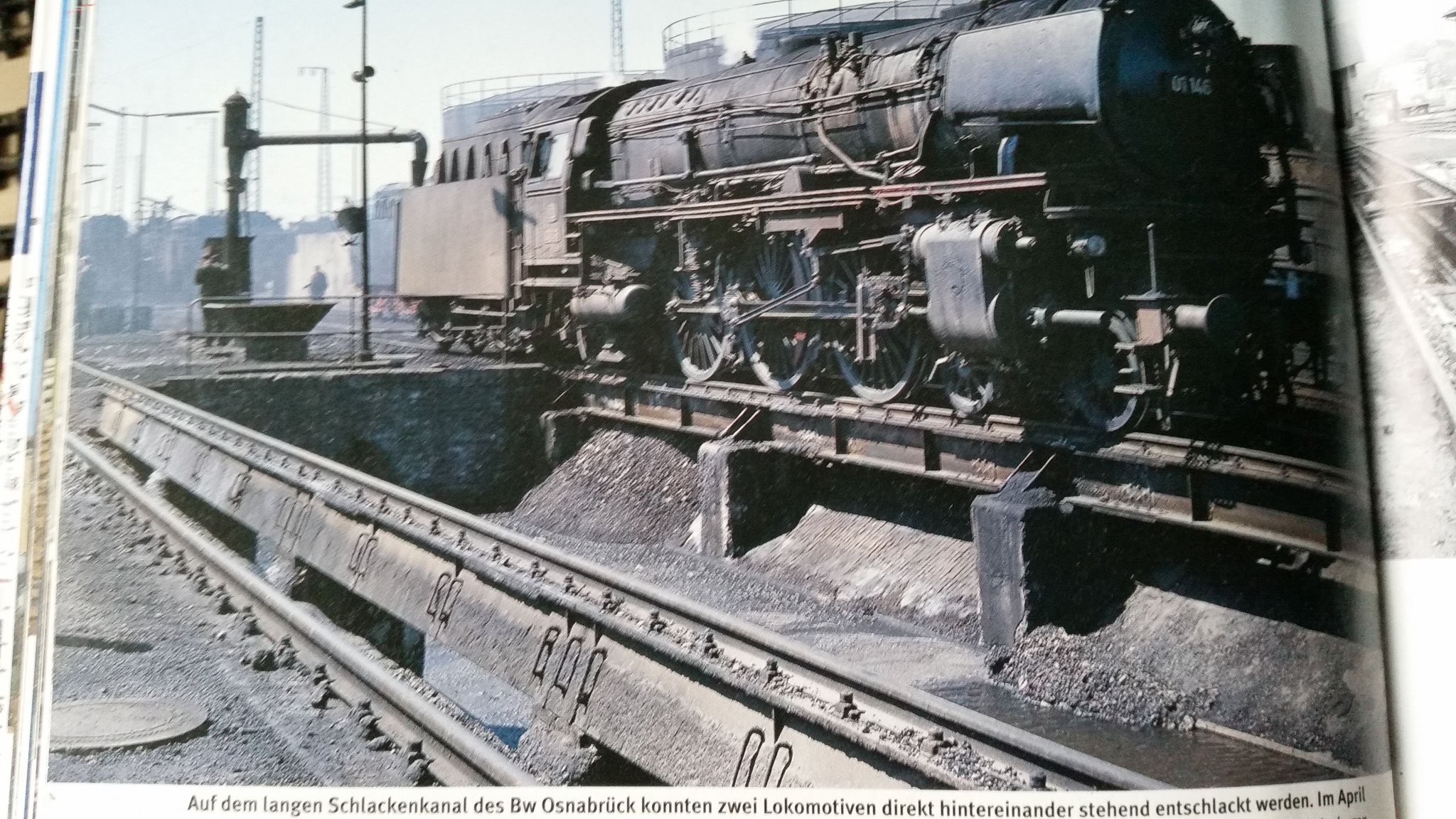 ... und das Vorbildfoto der gesamten Schlackegrube. Es gibt noch viel zu tun :) Quelle: Martin Weltner - Bahnbetriebswerke - Geschichte/Technik/Gleispläne, Verlag: GeraMond, ISBN: 978-3-7654-7278-7