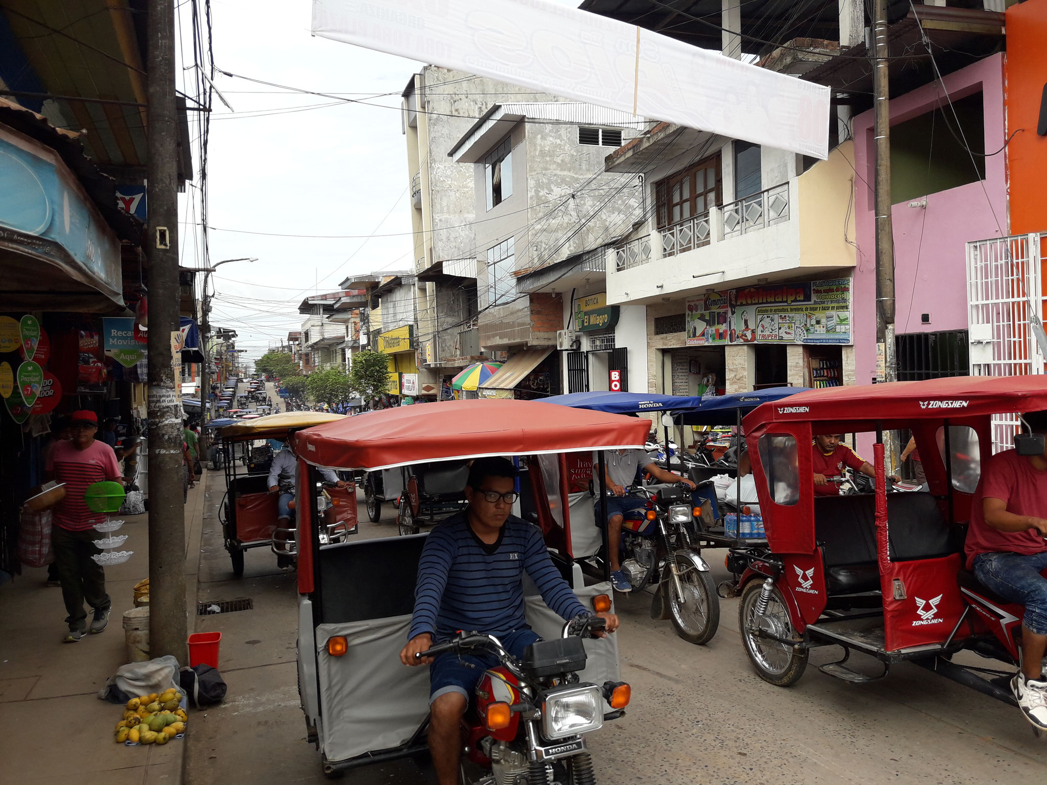 Moto-Taxis en Yurimaguas