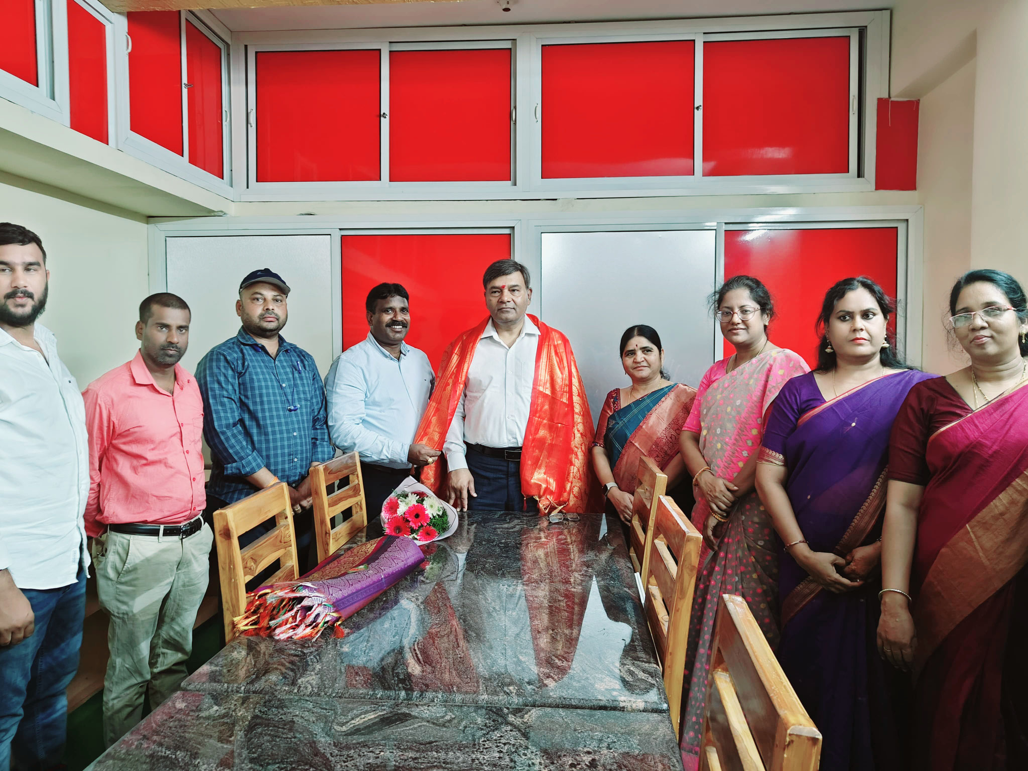 Dr.Sanjeev Sharma,ITS., Member Secretary,NCPCR  with CMM Team on his visit to CMM Children Home