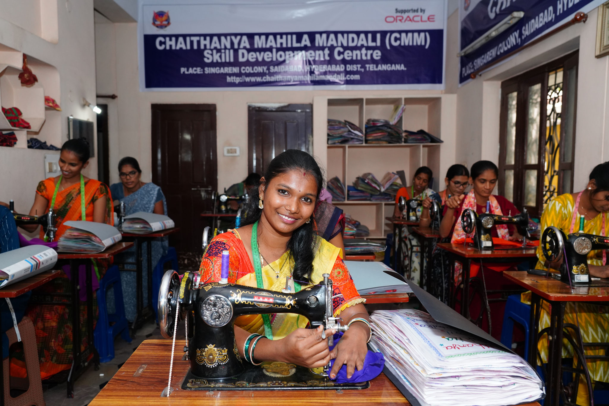 One of the several Skill Development Programs supported by ORACLE under its CSR Initiative