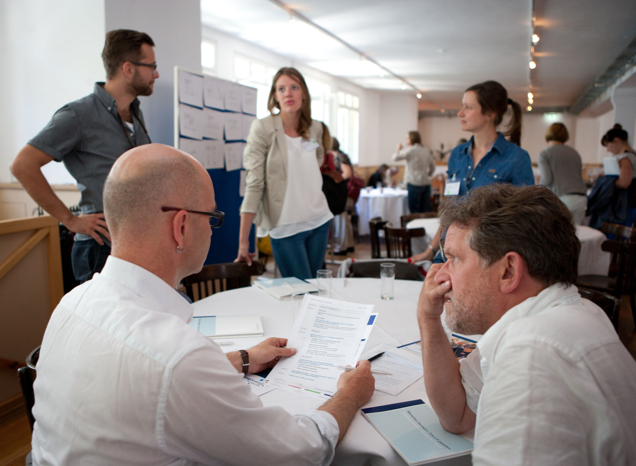 Zeit zur Diskussion und Austausch © Bertelsmann Stiftung