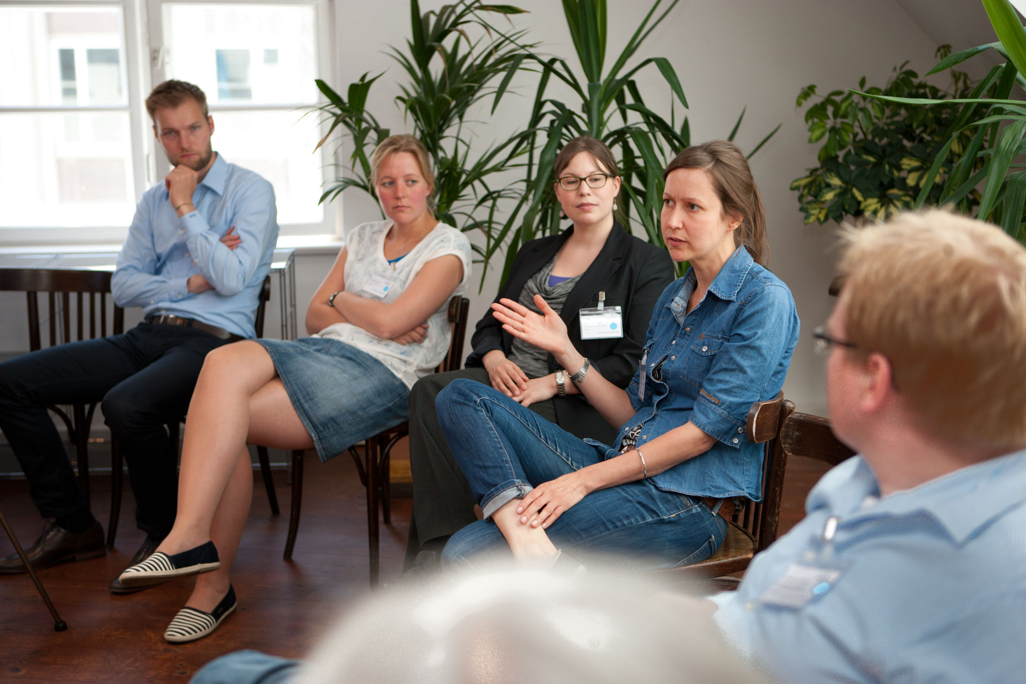 Zeit zur Diskussion und Austausch © Bertelsmann Stiftung