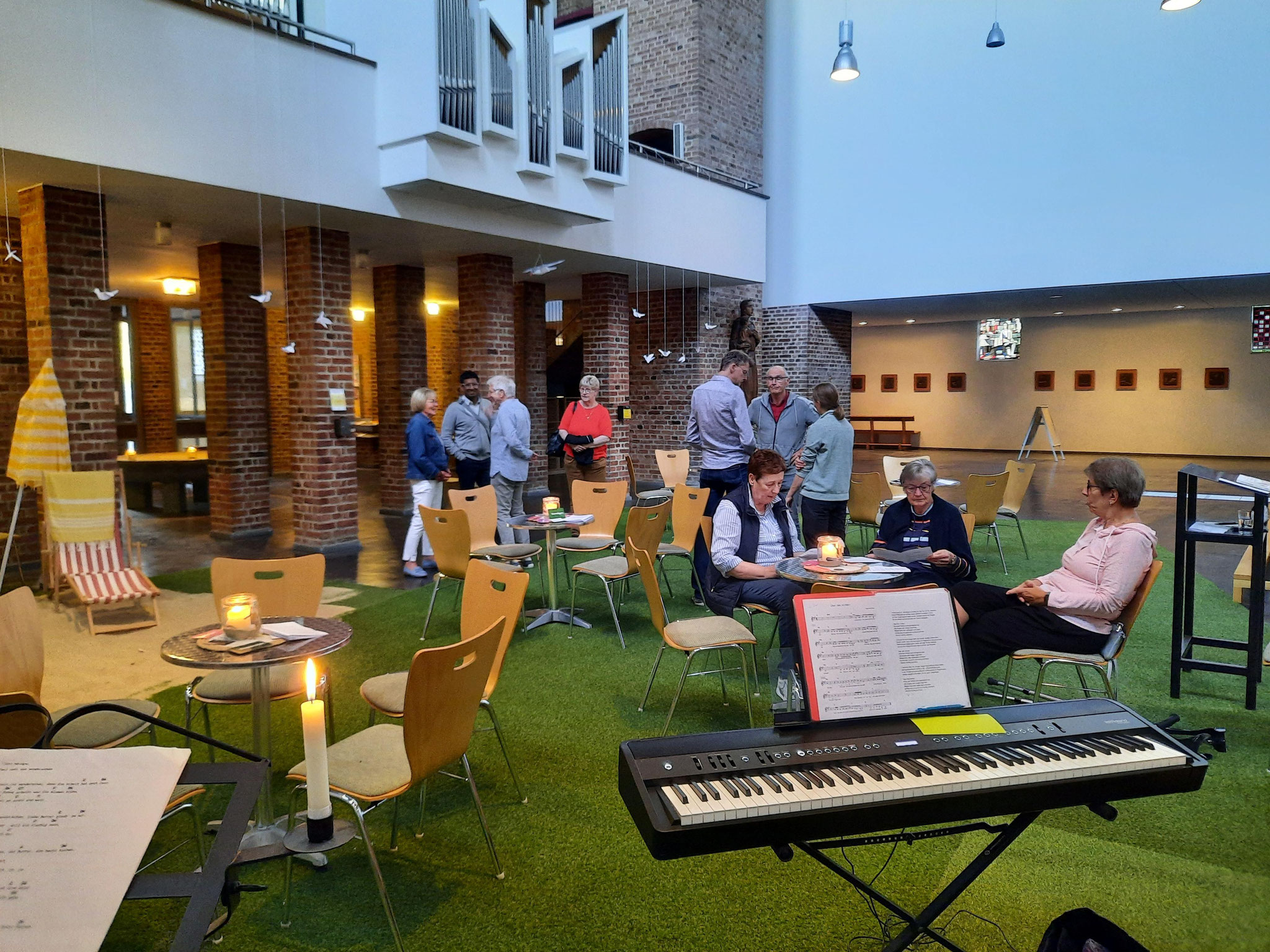 Atempausen für die Seele-Lesung mit Pierre Stutz im Sommercafé