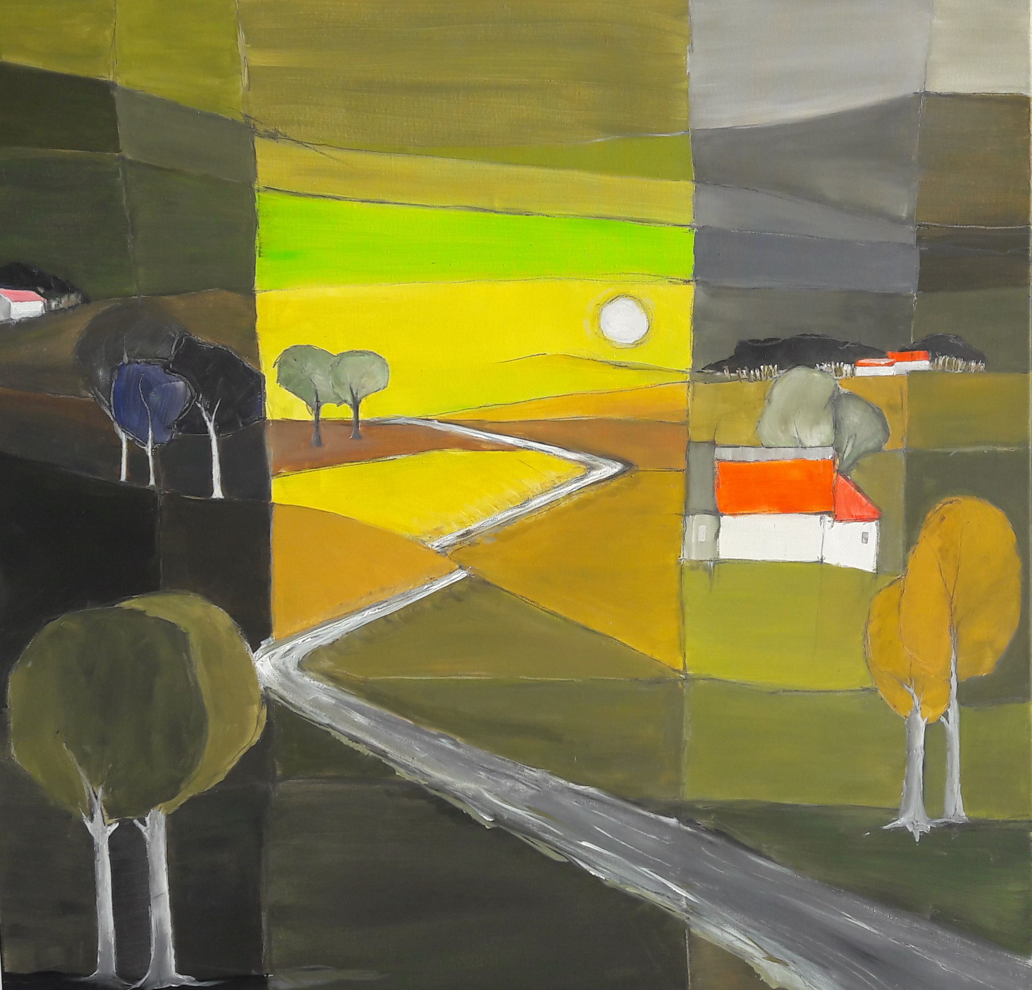 "Heimweg" - 2018 - 100 x 100