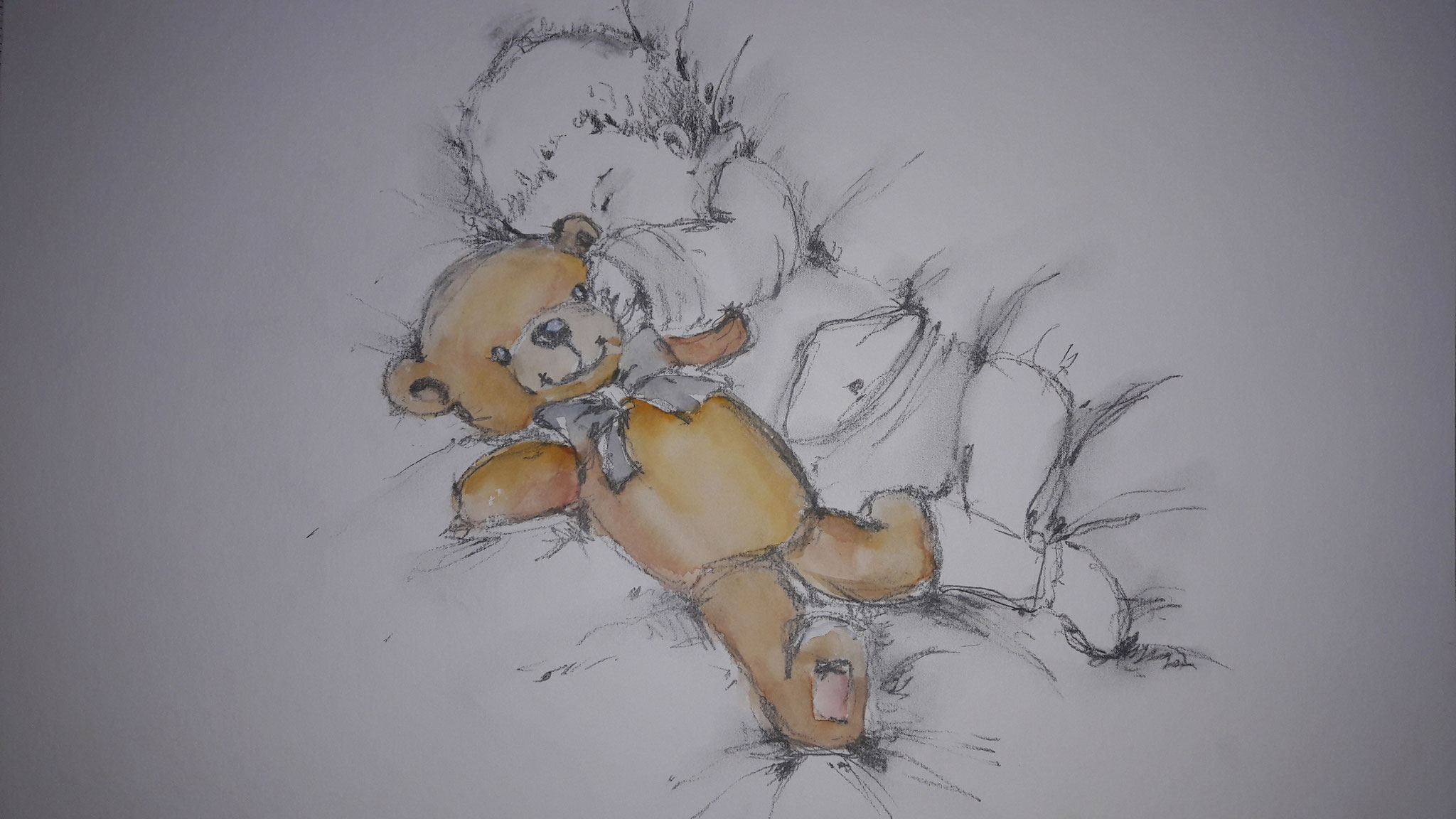 Sleepy time II by Makiko