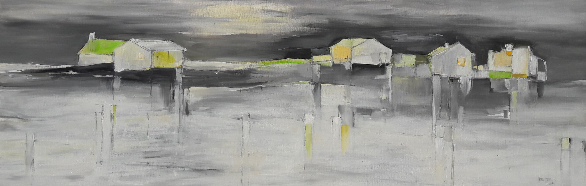 "Abendsonne" - 2018 - 120 x 40