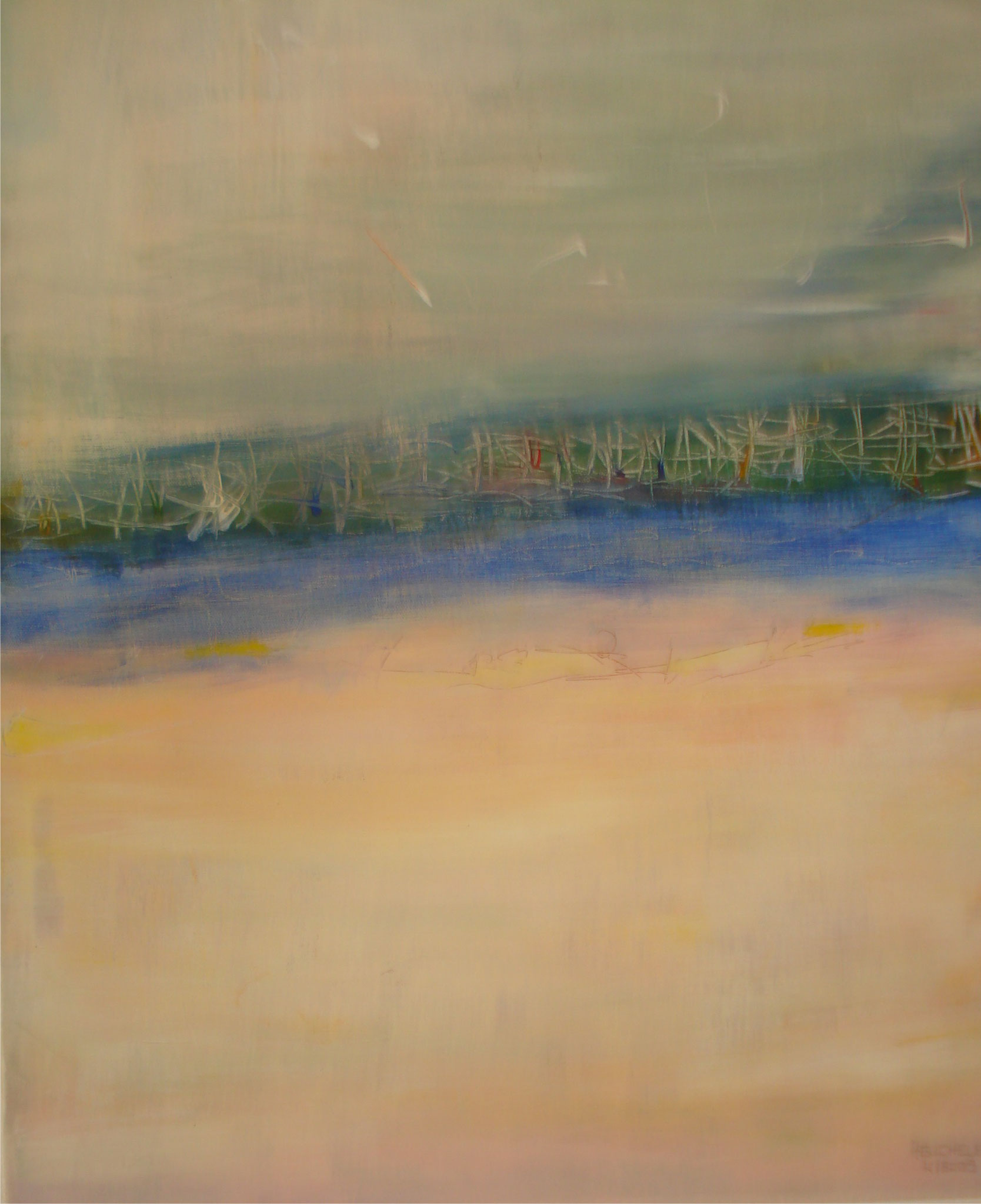 "Hochwasser 2008" - 2008 - 50 x 70