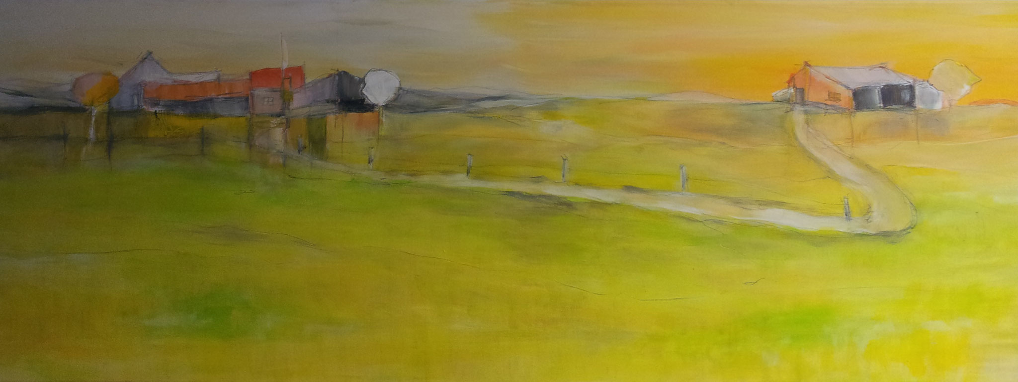"Gute Nachbarschaft" - 120 x 40
