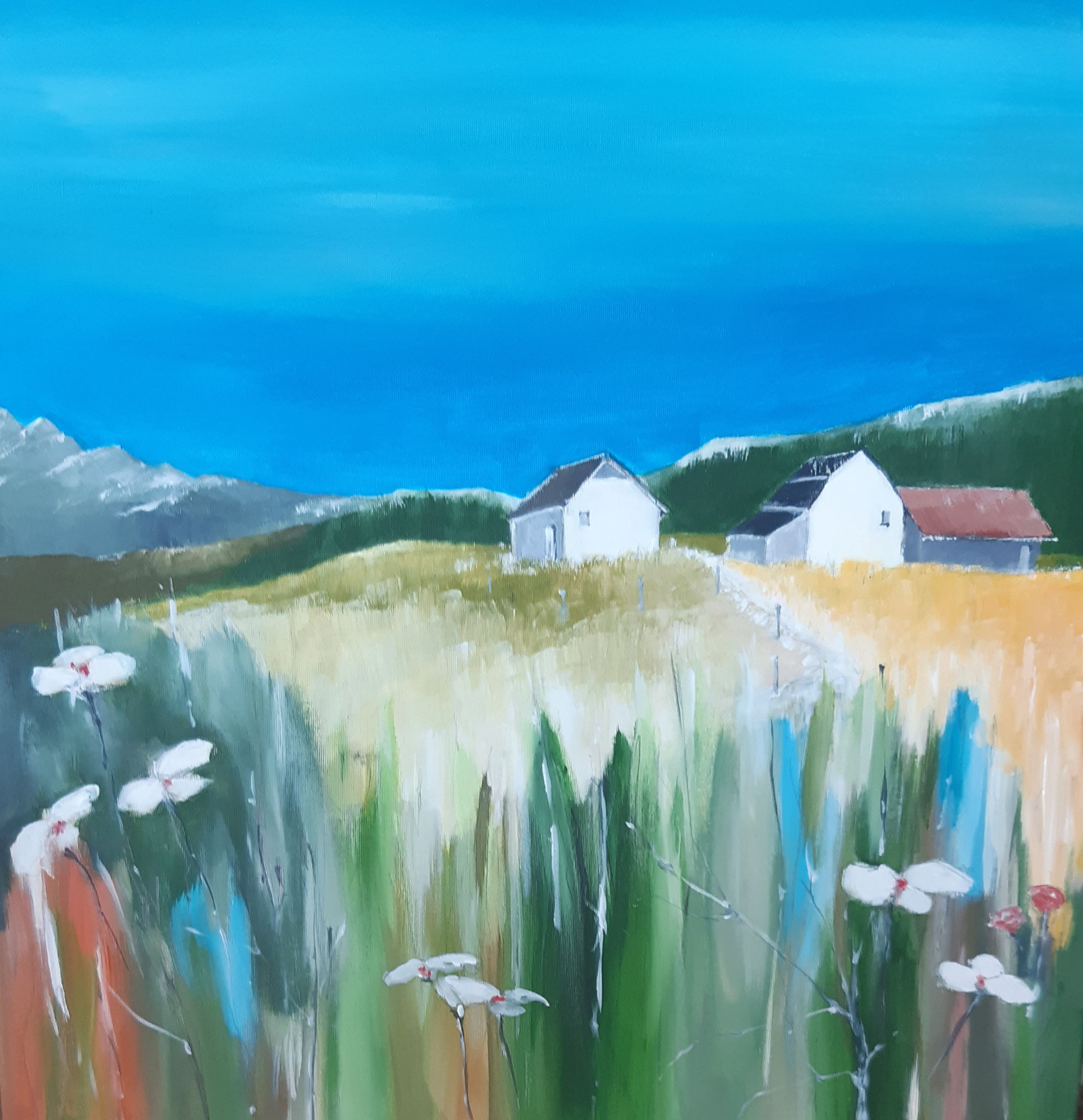 Berghöfe - Pam Carter Style 70 x 70