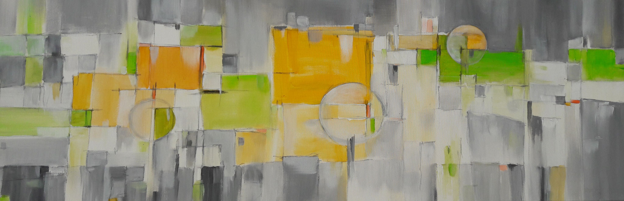"Dorfidylle" - 2018 - 120 x 40