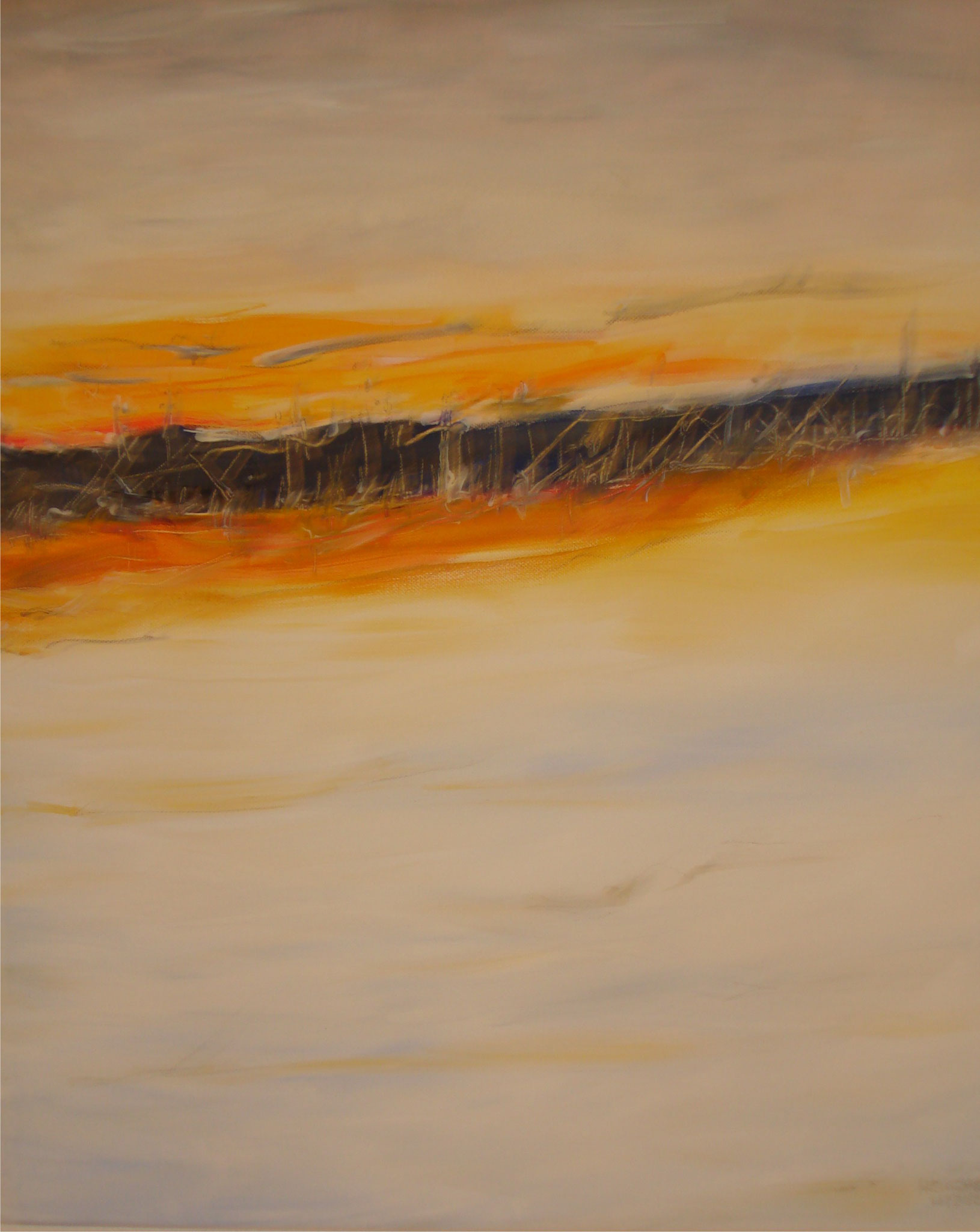 "Sommerhitze 2008" - 2008 - 50 x 60