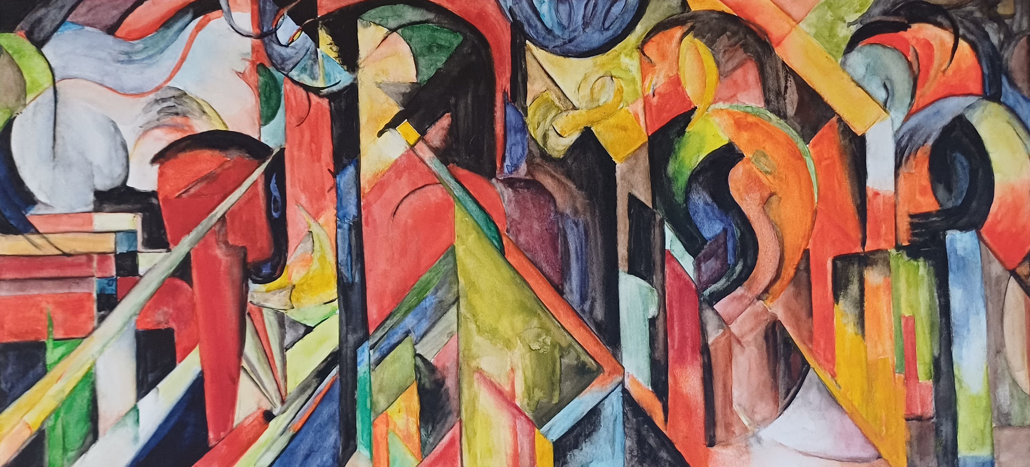 Stallungen by Franz Marc