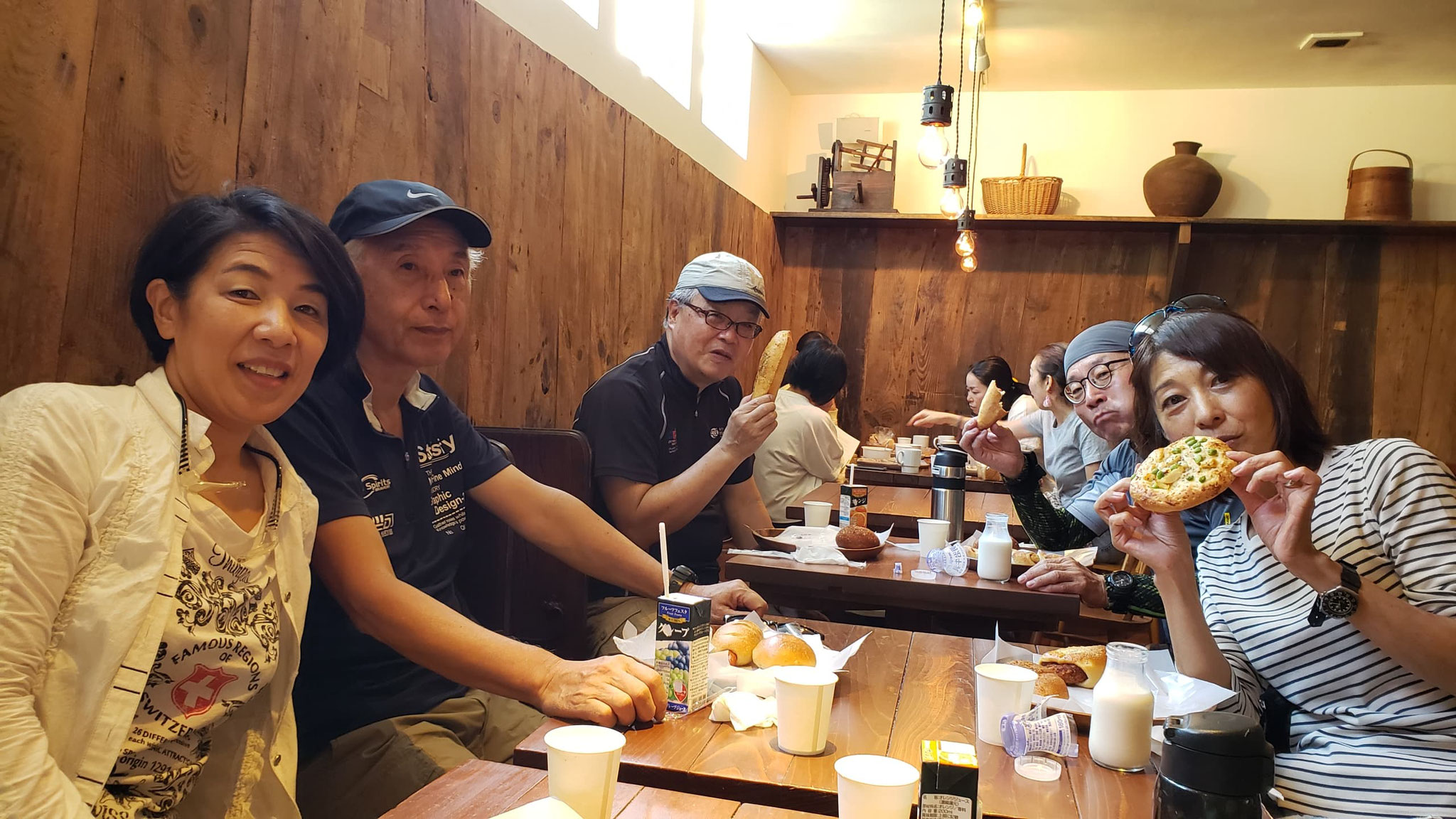 熊澤酒造ベーカリーカフェにてランチ！