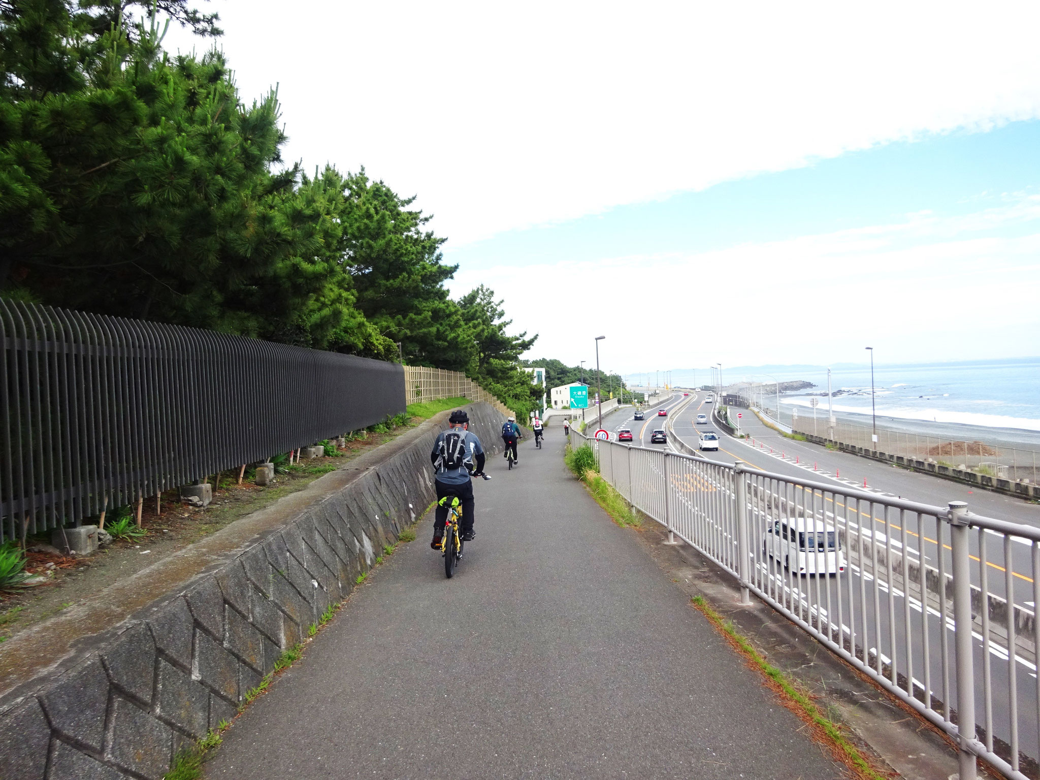 帰路は🚲太平洋自転車道🚲快適！快適！