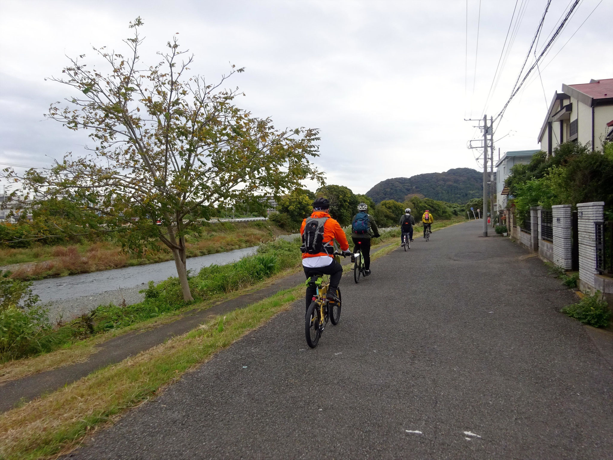 帰路は追い風で🚲スイスイ🚲