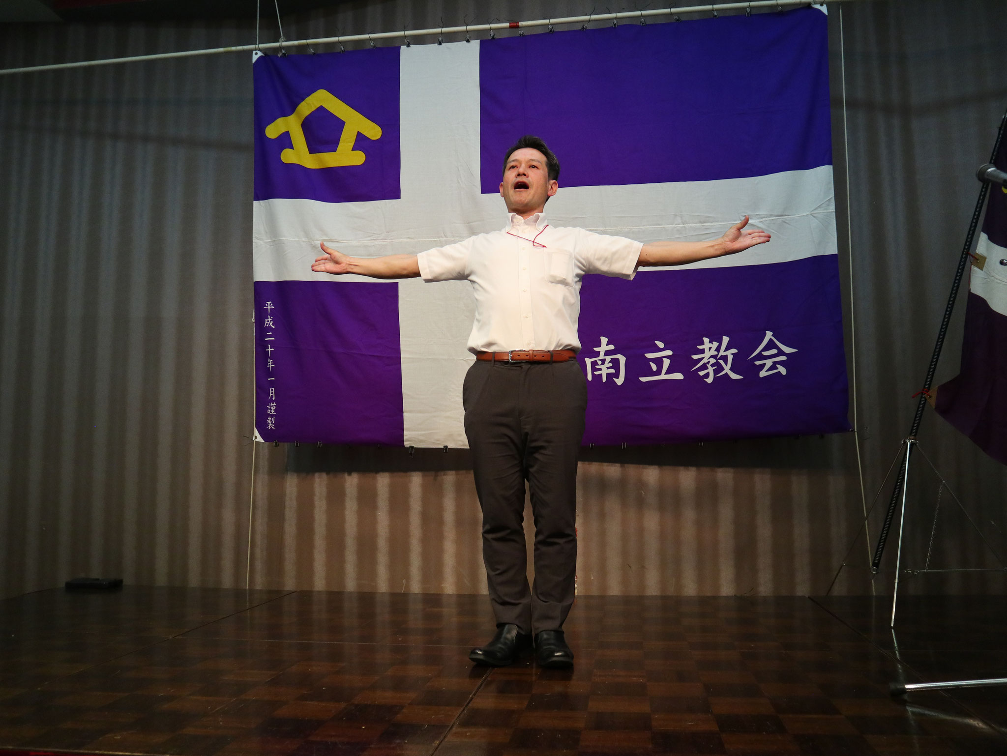 応援団OB　成田さん