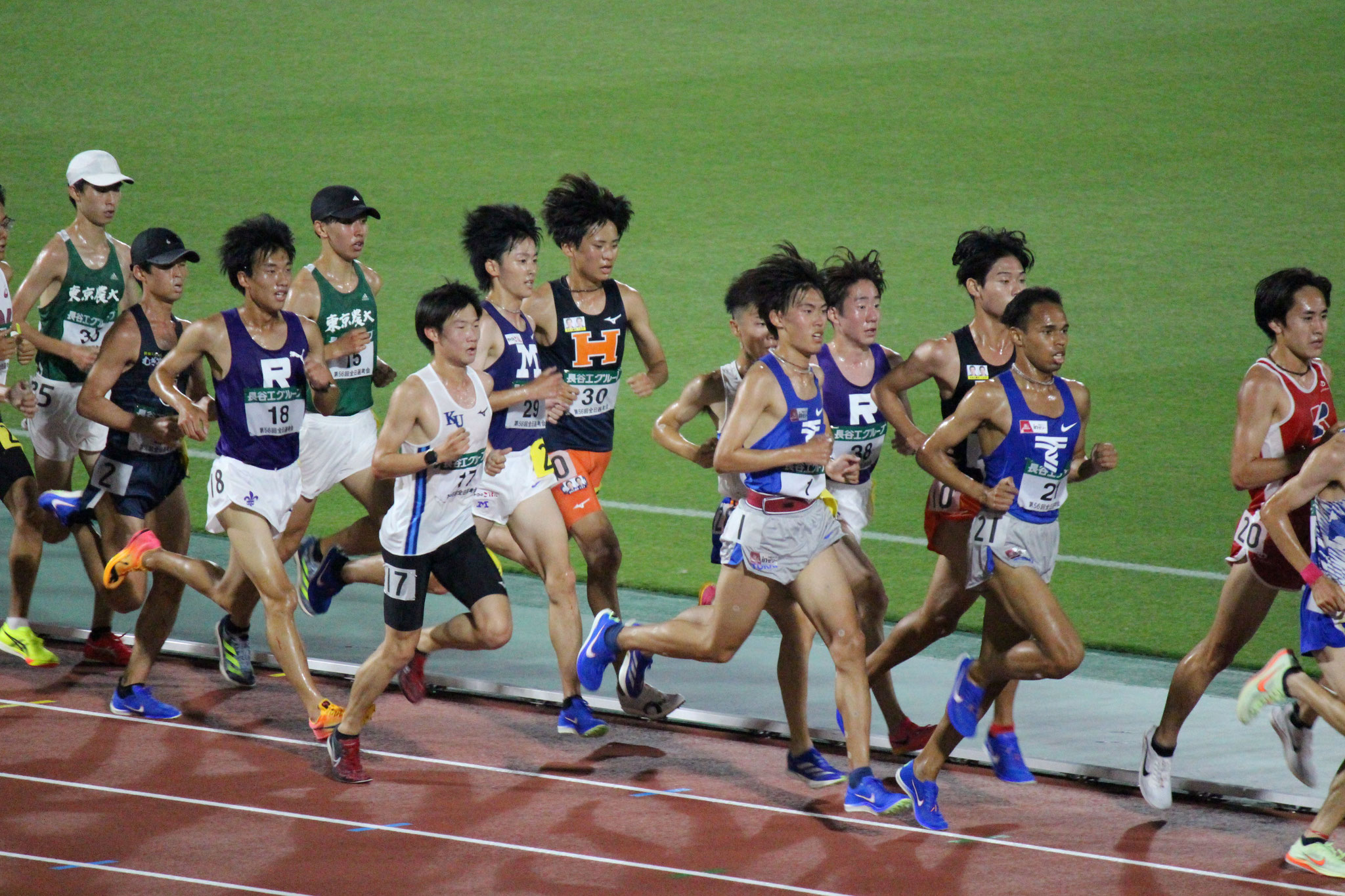 ４組　馬場選手(3年)、稲塚選手(4年)