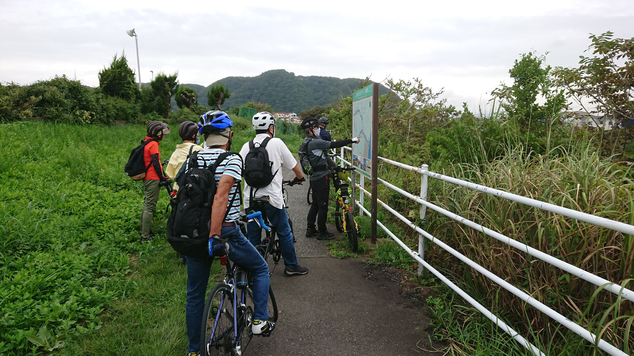 金目川サイクリングロード