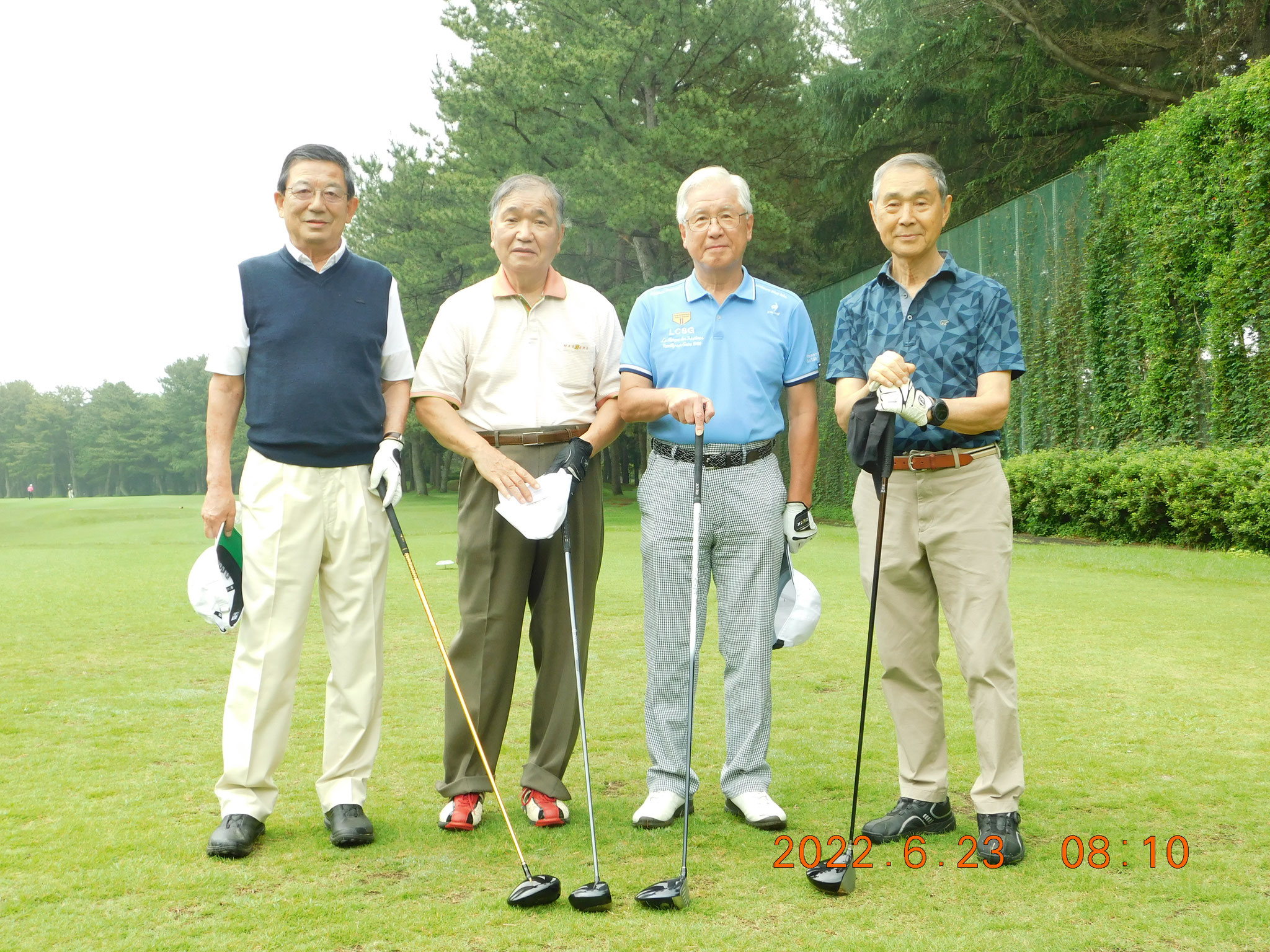 アウト3組豊島さん右2ベスグロはさすが「