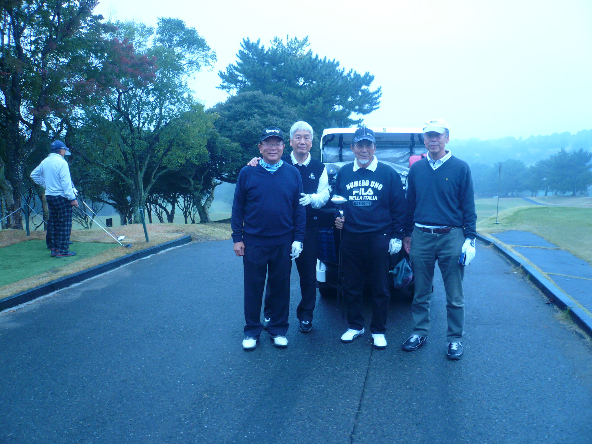 ３組川田、今井、岸野、鶴岡さん