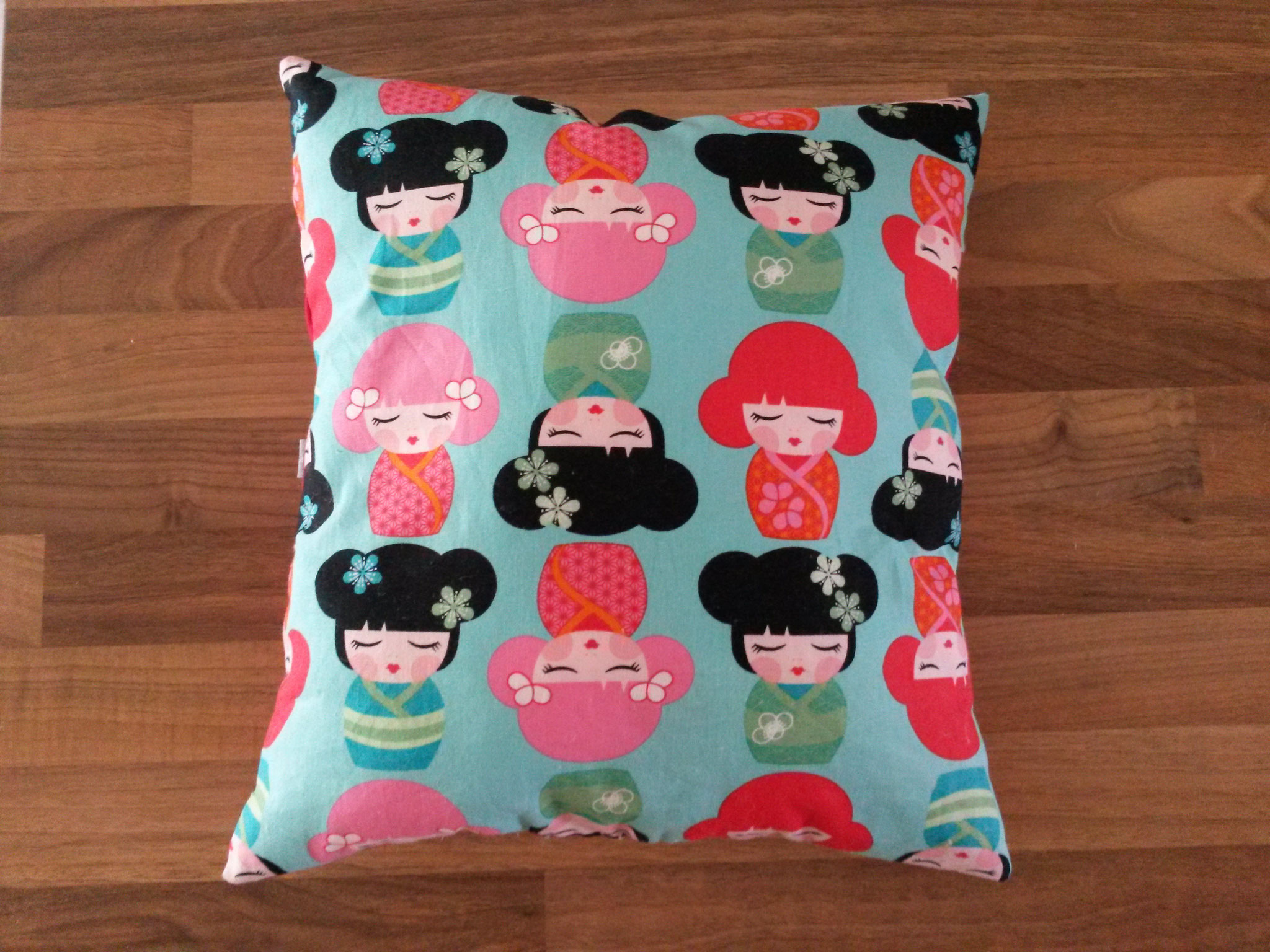 Coussin "Bisous" verso