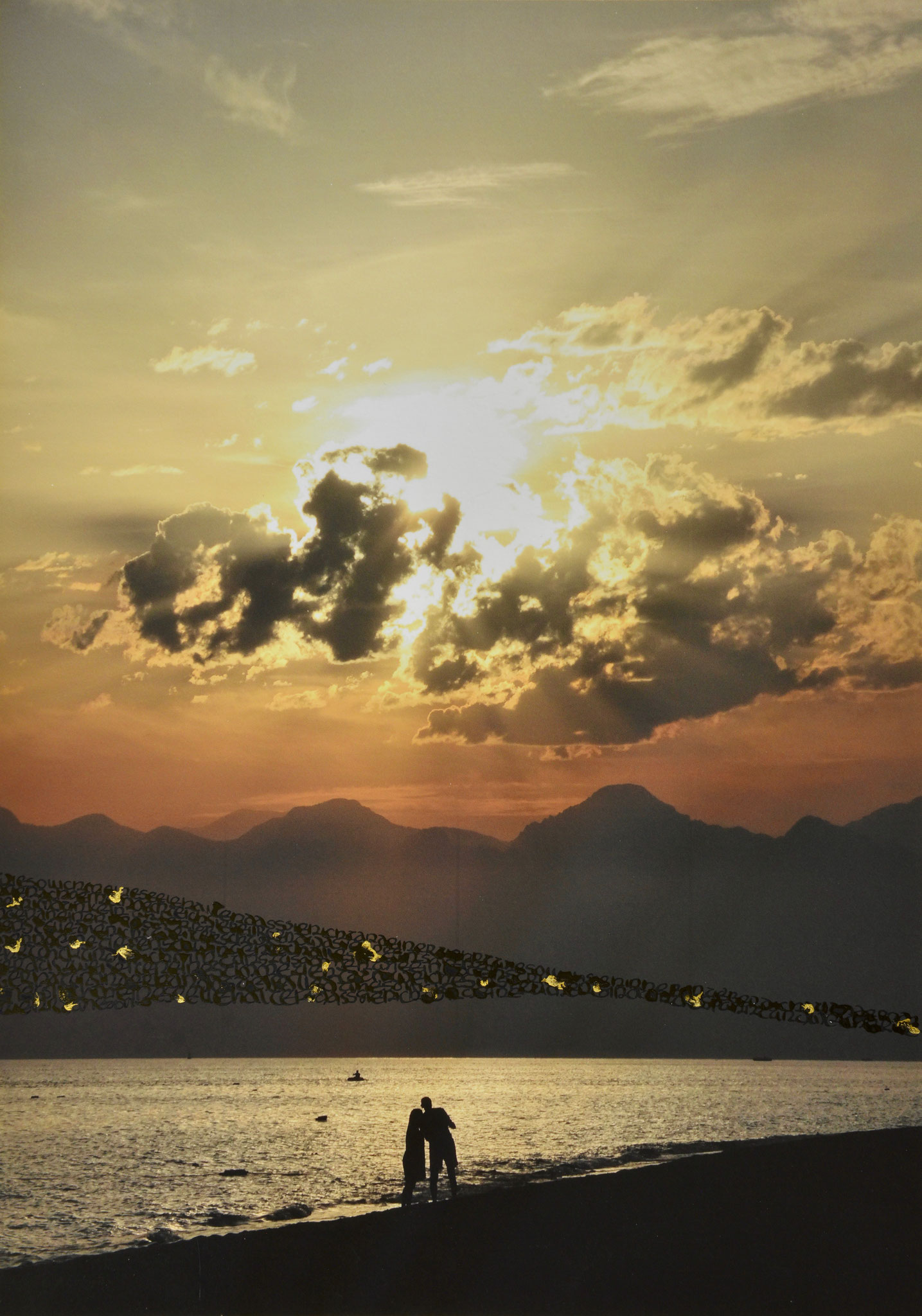 Goldenes Taurusgebirge (Antalya, Türkei, 2015) - ‚zu golde ward die Welt’, Christian Morgenstern