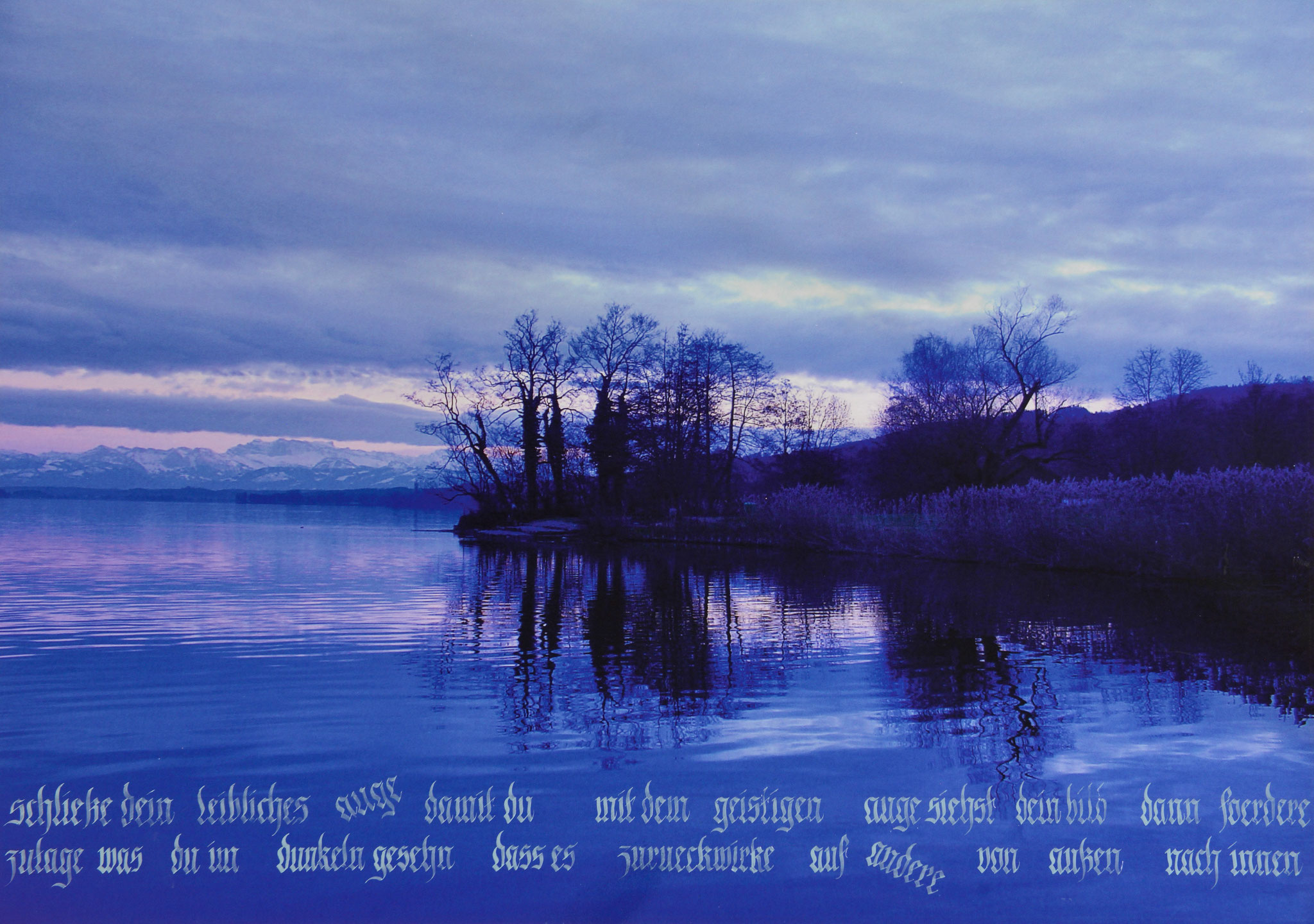 Blue Hour - Blaue Stunde (Greifensee, Switzerland, 2005)