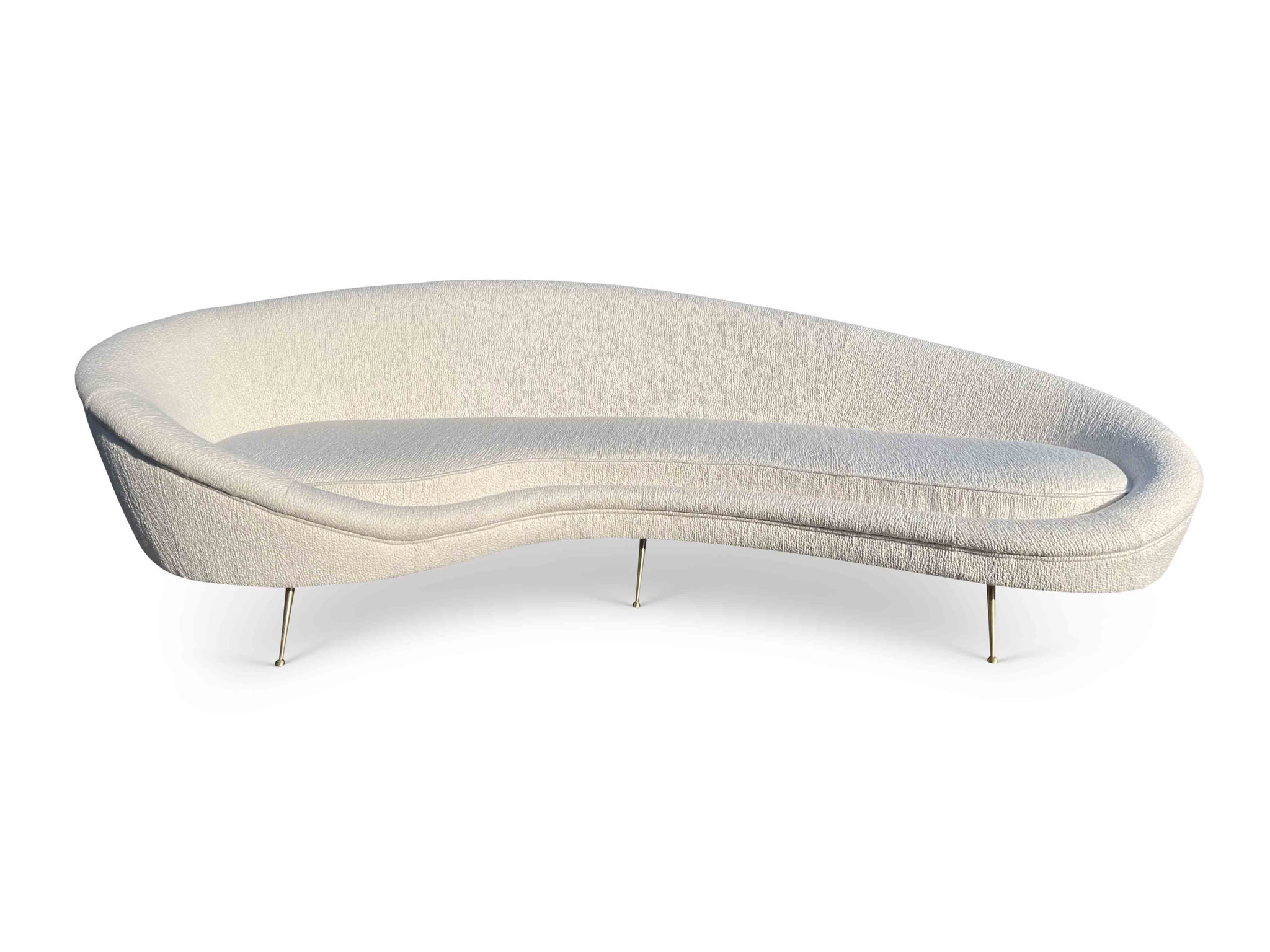 Ico Parisi mid century curved sofa New York