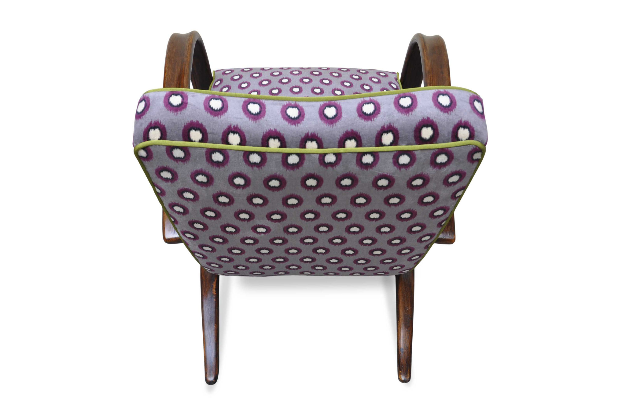 Printed cotton velvet - italian fine fabrics