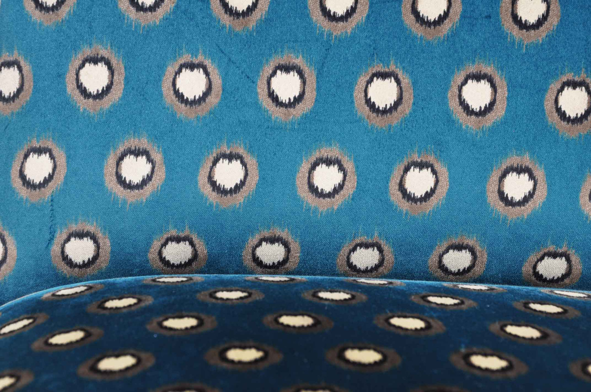 Printed cotton velvet - italian fine fabrics