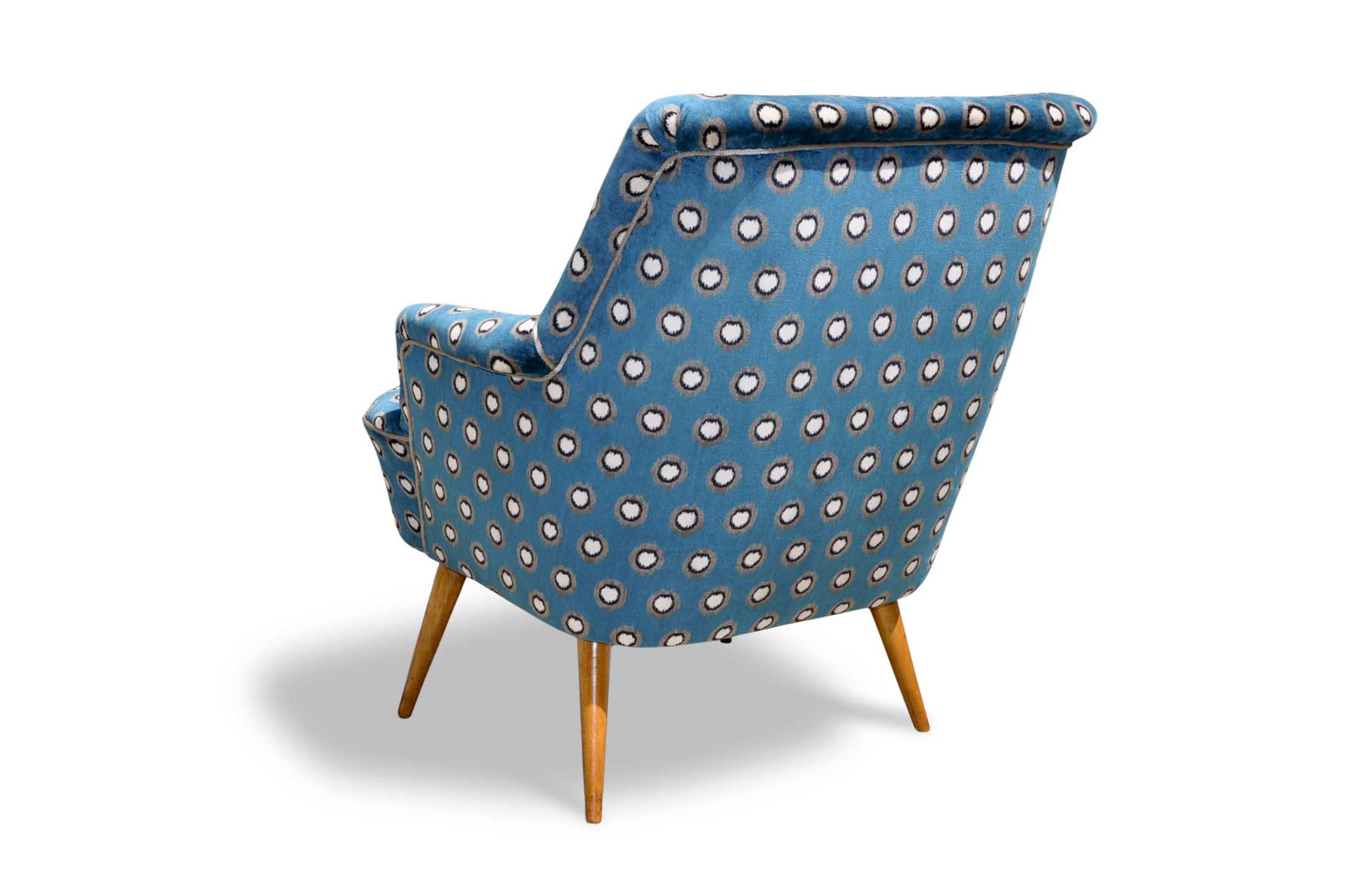 Printed cotton velvet - italian fine fabrics