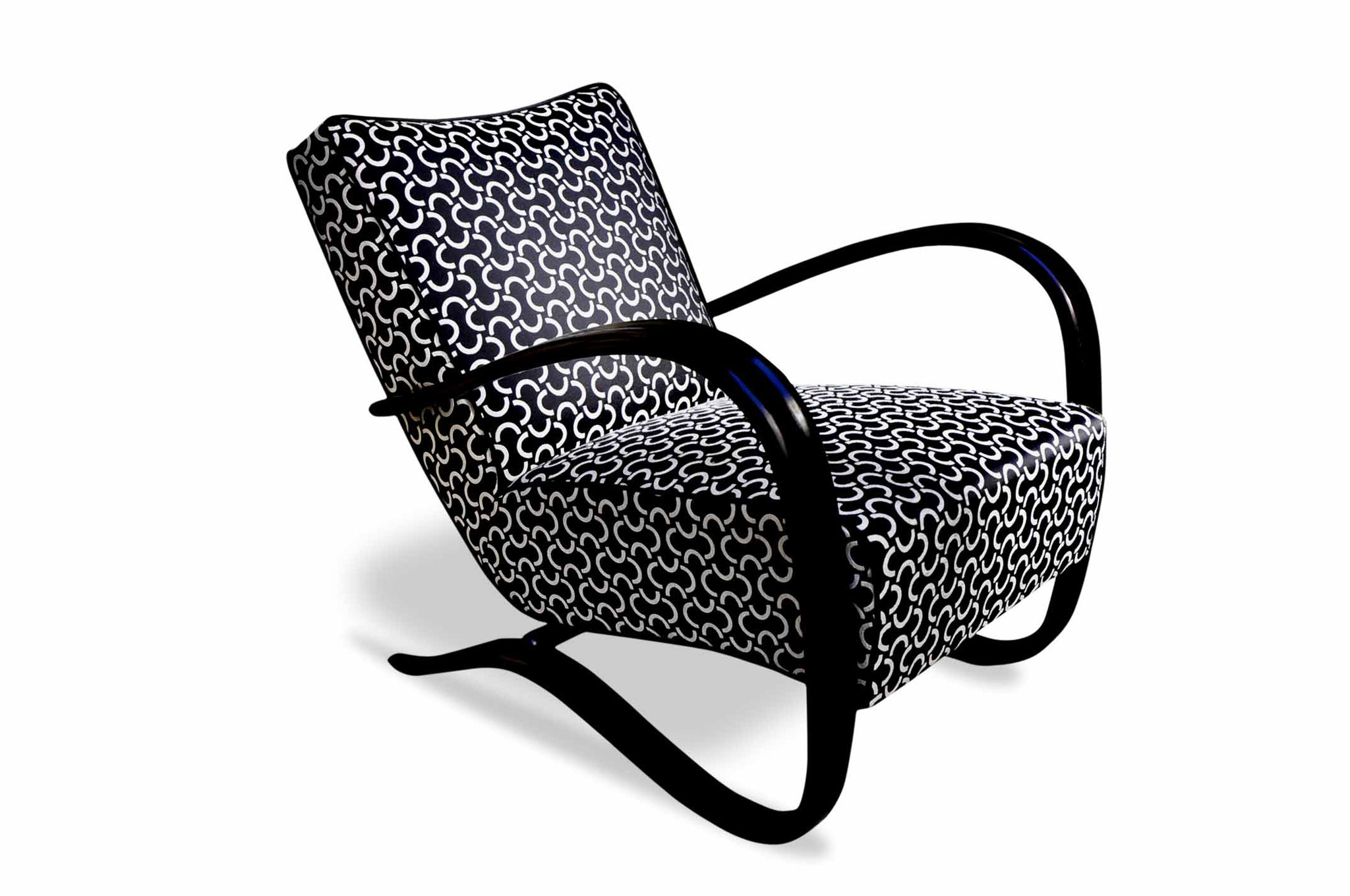 Halabala h269 vintage chair los angeles beverly hills